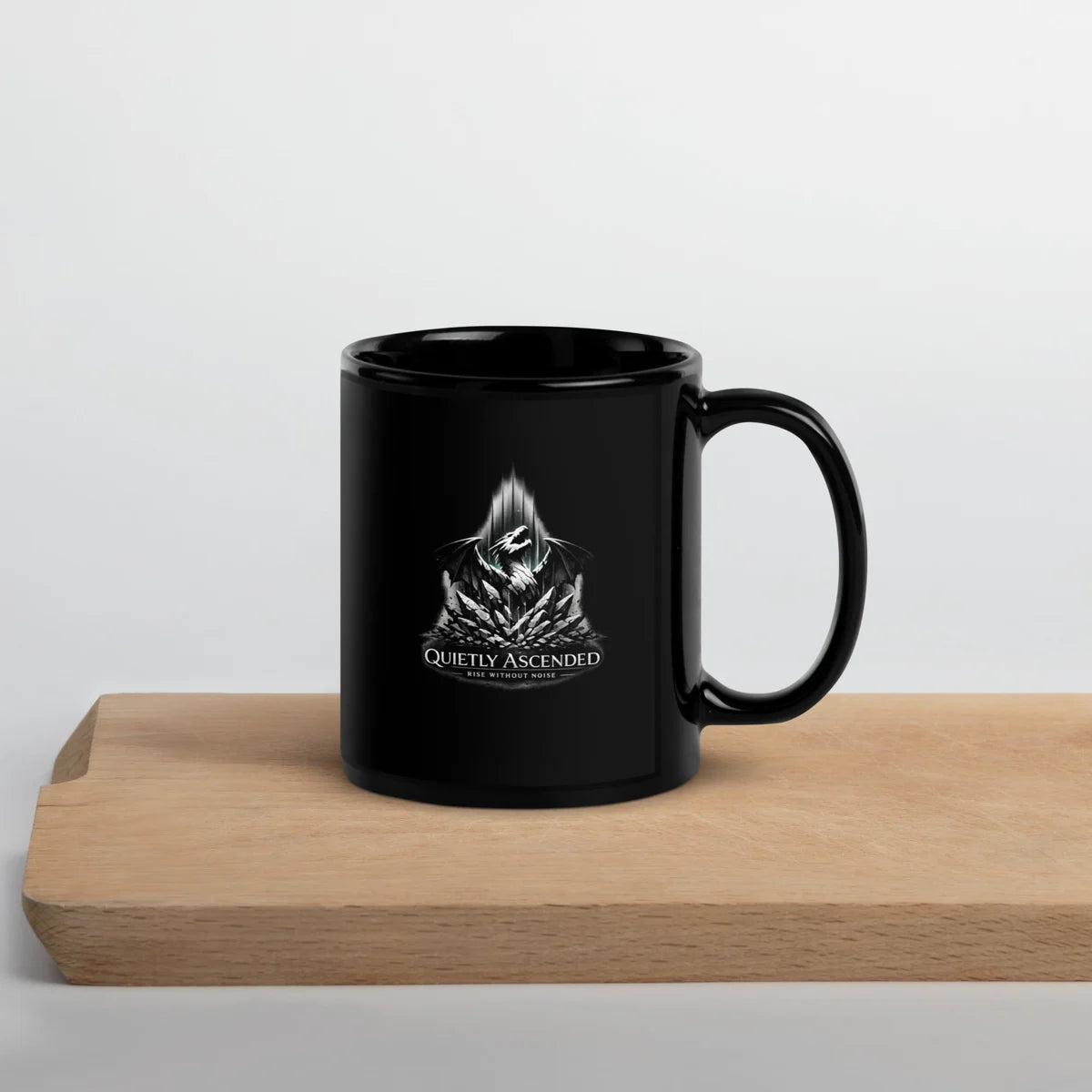 Server Support Black Mug: 11 oz