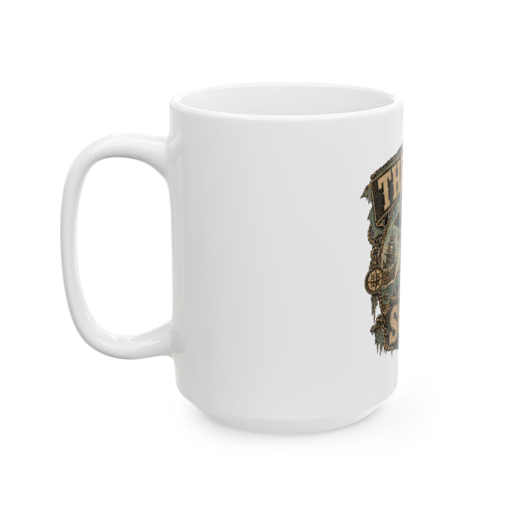 They Said Soon™ — Cobweb Captain Mug — Quietly Ascended
