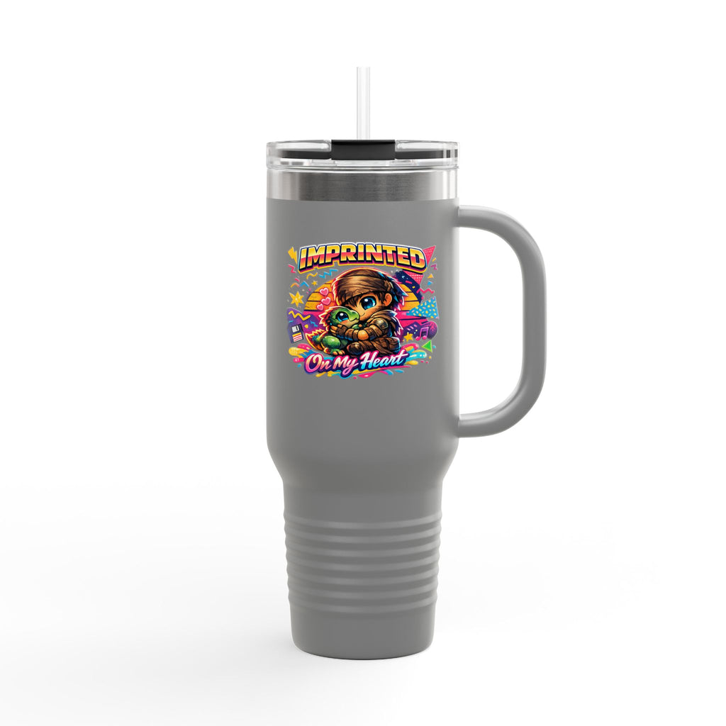 Imprinted on My Heart 40oz Insulated Tumbler — Quietly Ascended