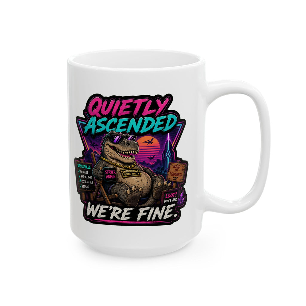 Funny Ceramic Mug (11oz, 15oz) – Humorous Coffee Cup for Home & Office