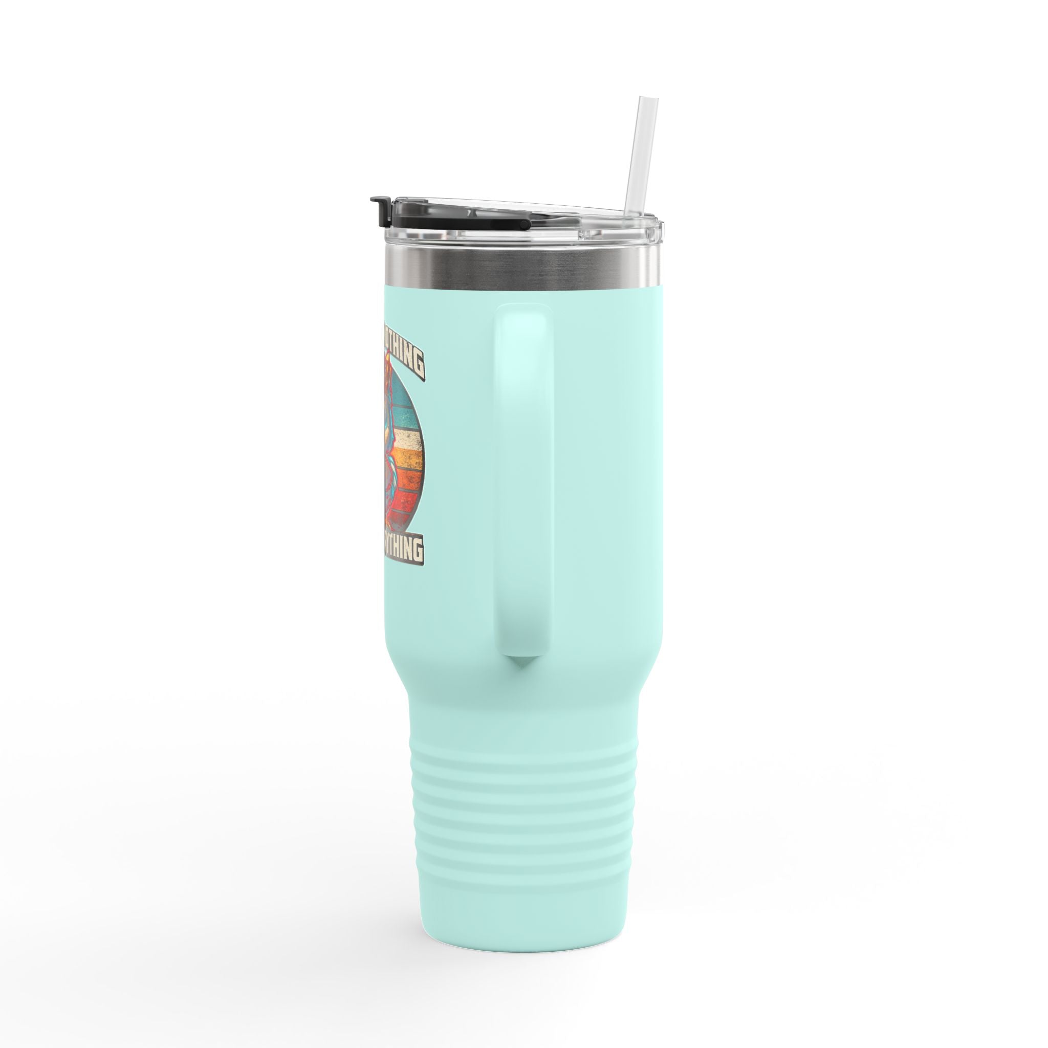 Alpha of Nothing, King of Everything 40oz Insulated Tumbler — Quietly Ascended