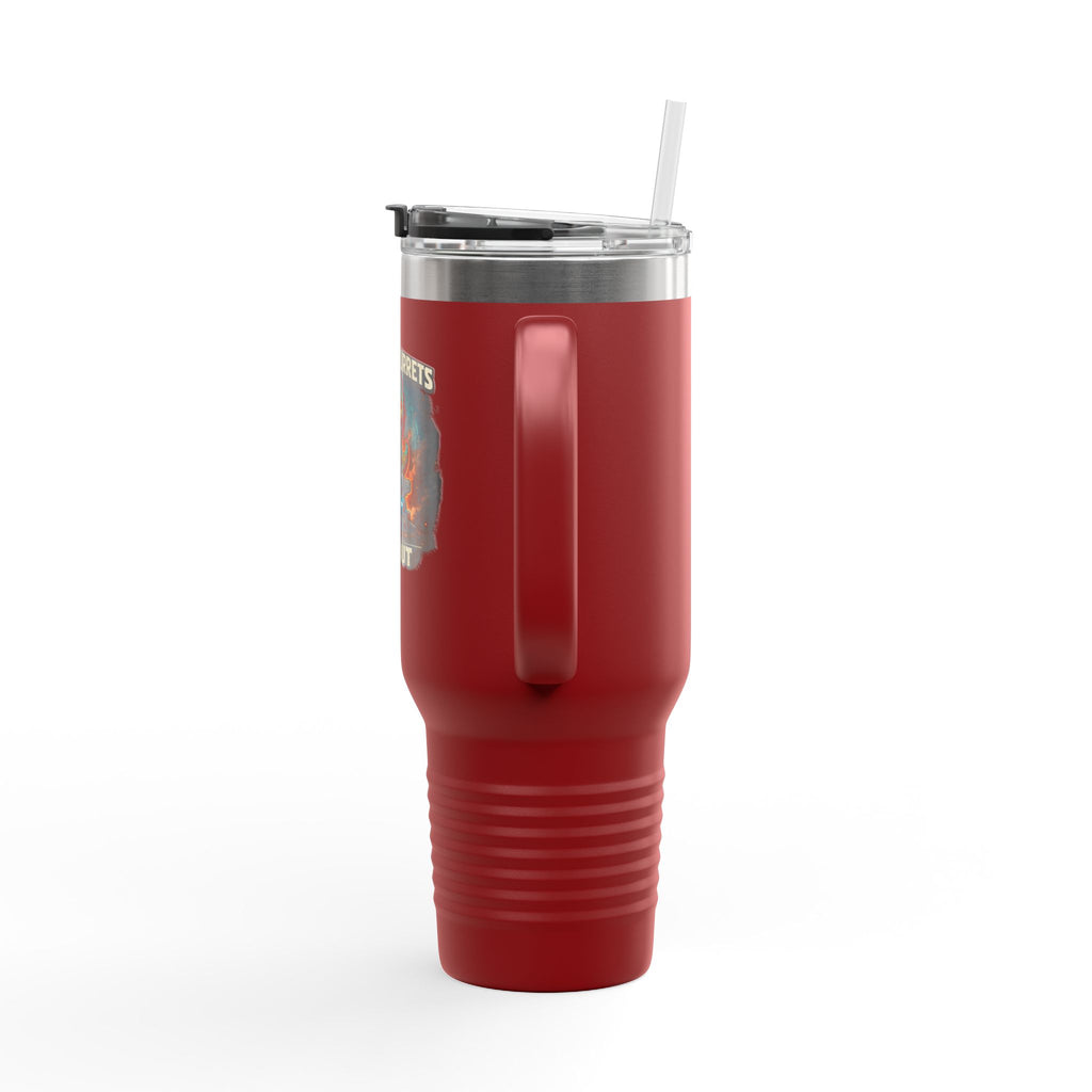 Touch My Turrets, Find Out 40oz Insulated Tumbler — Quietly Ascended