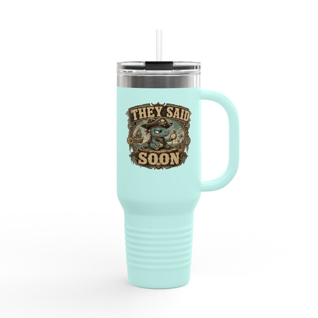 They Said Soon™ — Cobweb Captain Tumbler — Quietly Ascended