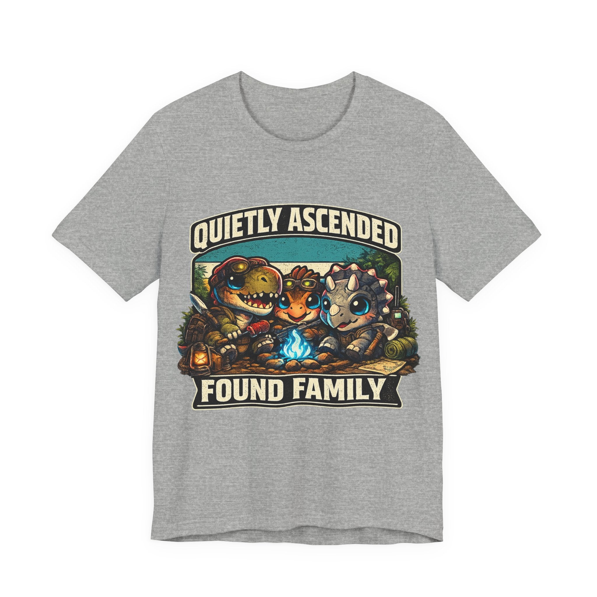Found Family T-Shirt (Style B) — Quietly Ascended