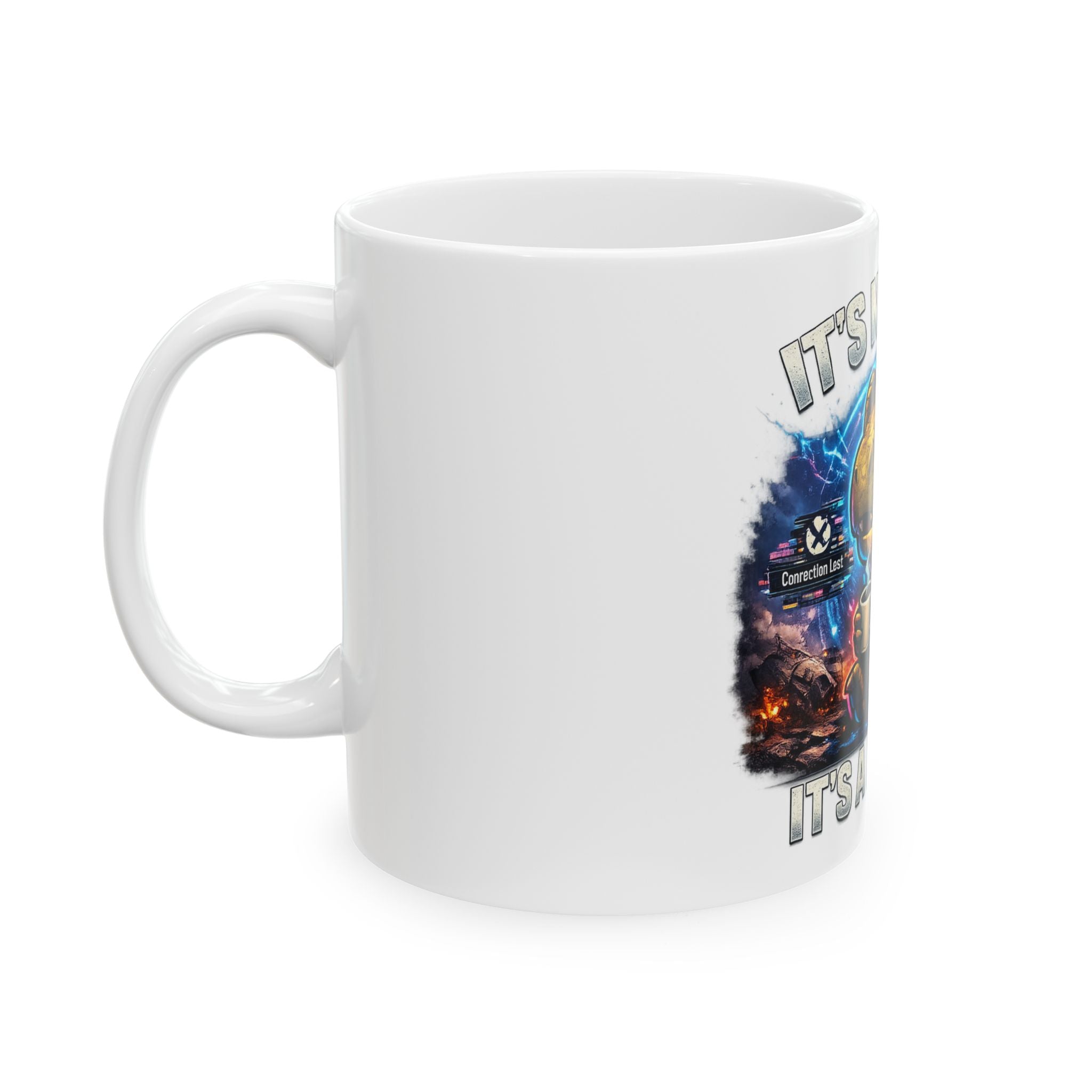 It's Not Lag, It's a Feature Ceramic Mug — Quietly Ascended