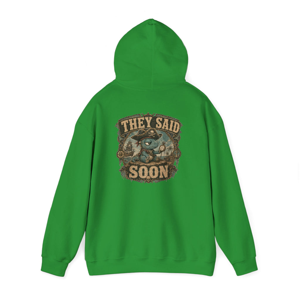 They Said Soon™ — Cobweb Captain Hoodie — Quietly Ascended