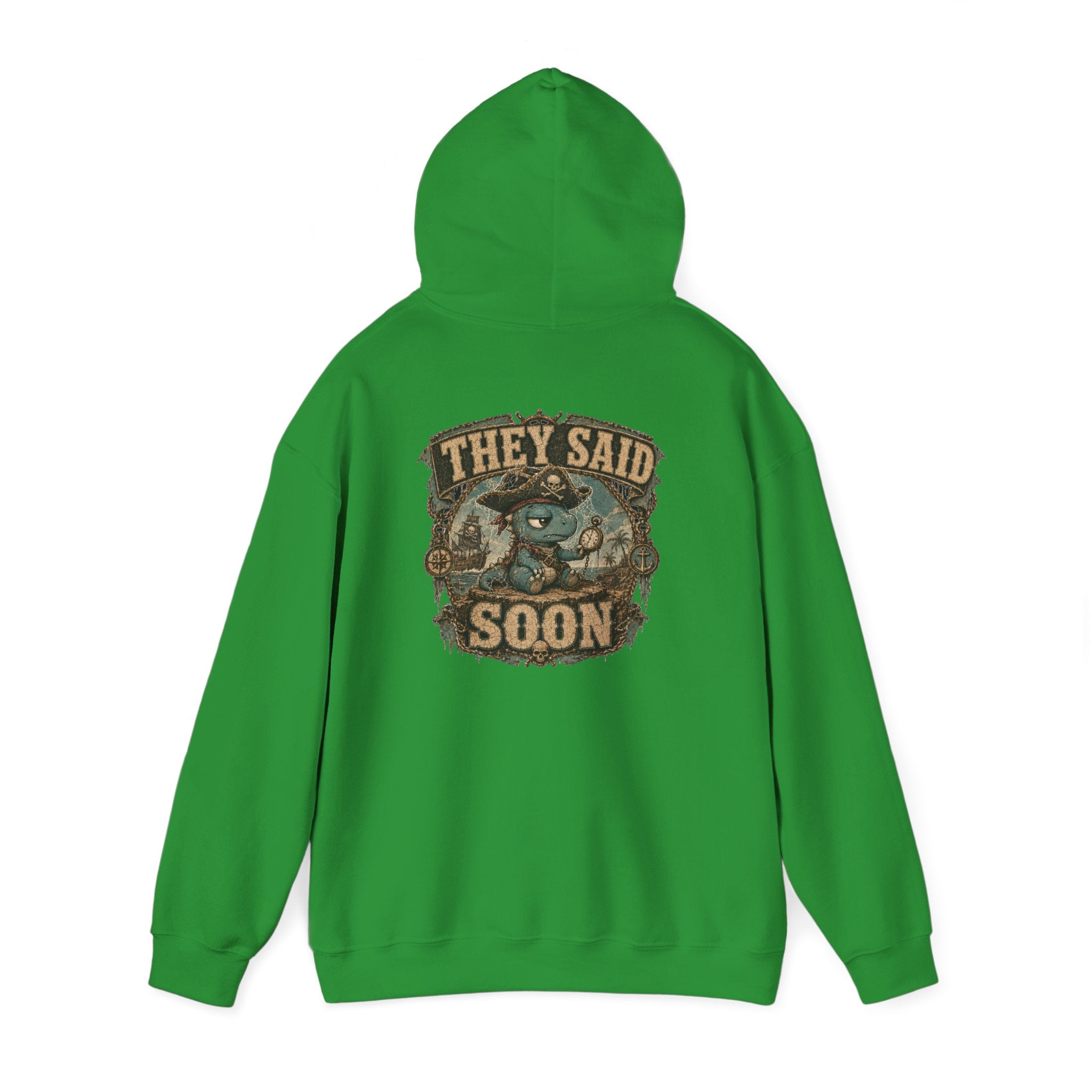 They Said Soon™ — Cobweb Captain Hoodie — Quietly Ascended