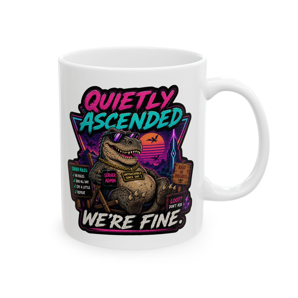 Funny Ceramic Mug (11oz, 15oz) – Humorous Coffee Cup for Home & Office