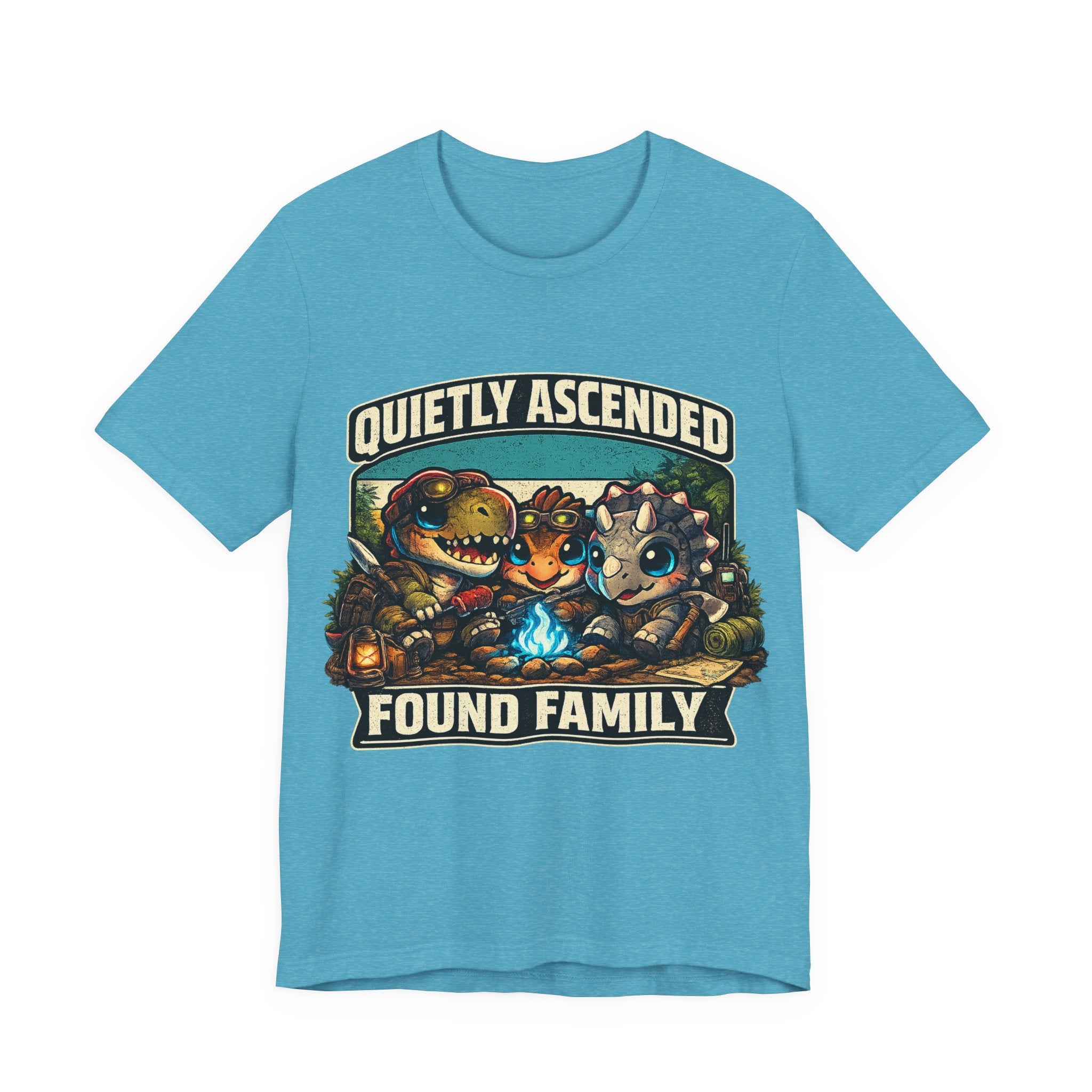 Found Family T-Shirt (Style B) — Quietly Ascended