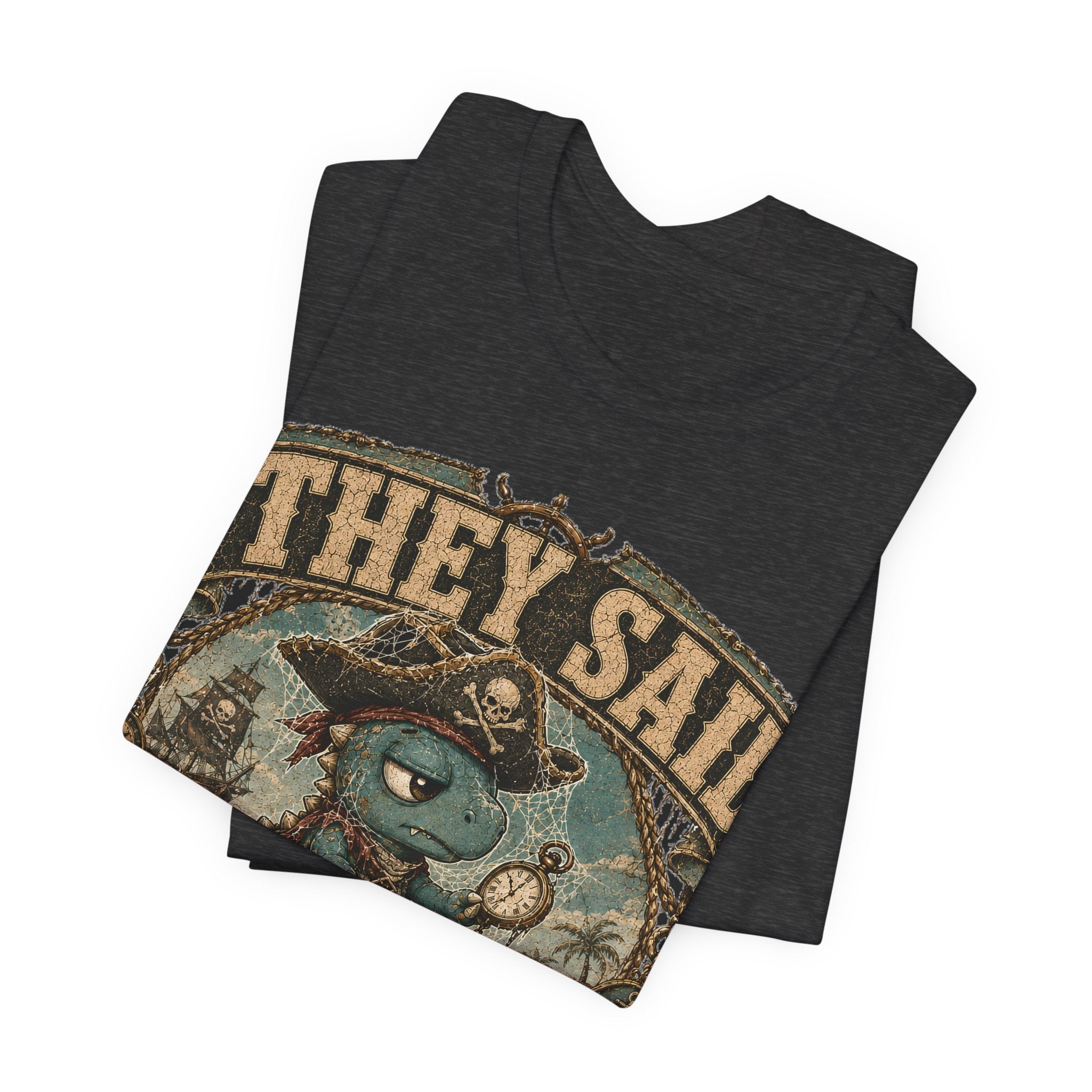 They Said Soon™ — Cobweb Captain Tee — Quietly Ascended