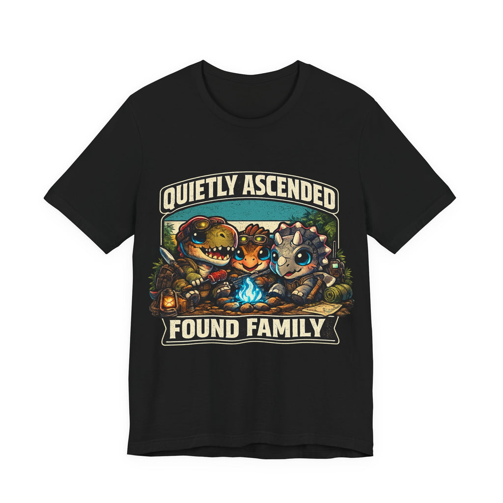Found Family T-Shirt (Style B) — Quietly Ascended