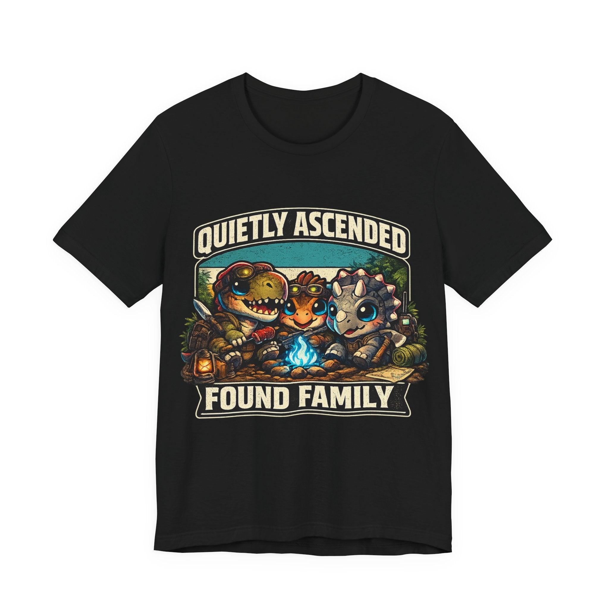 Found Family T-Shirt (Style B) — Quietly Ascended