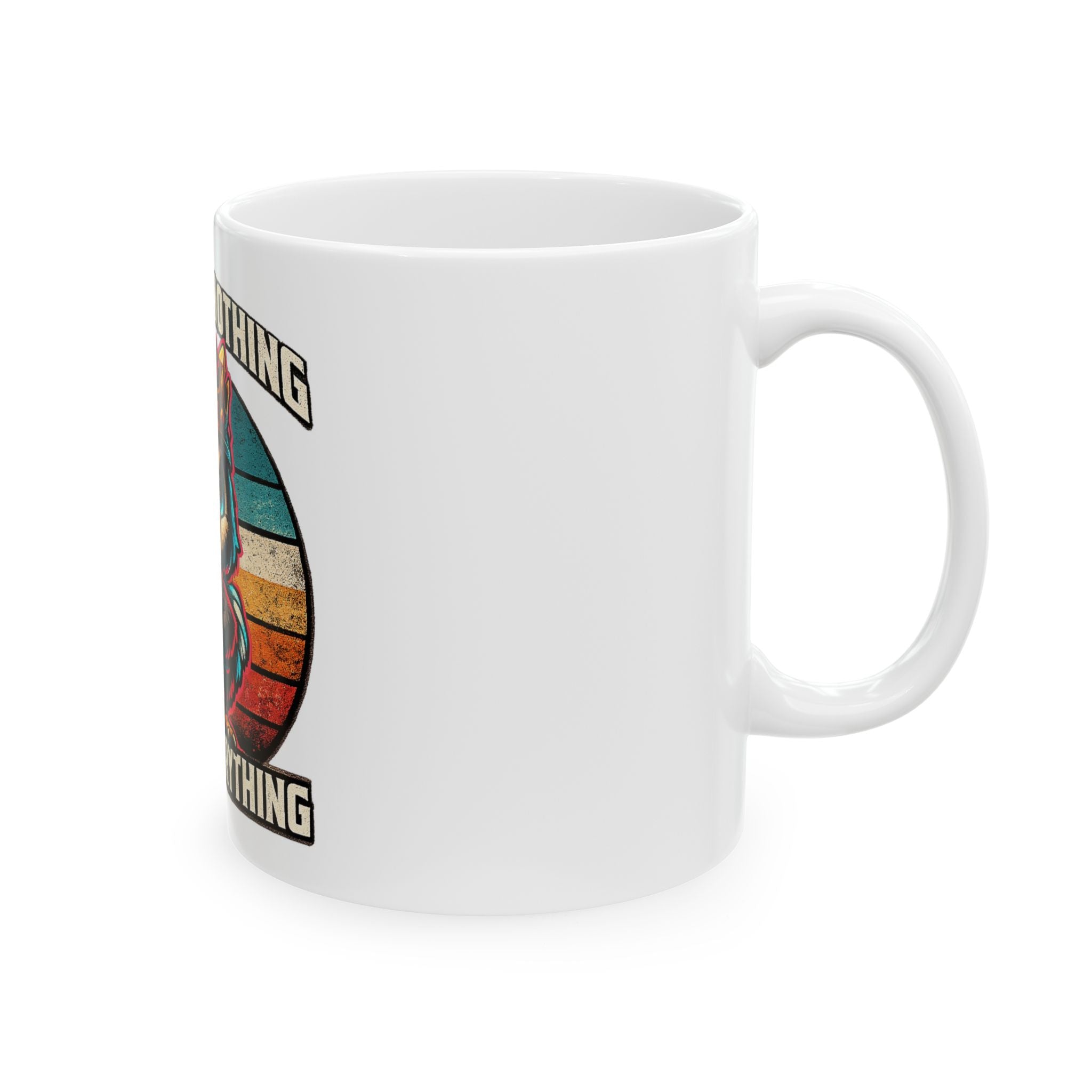 Alpha of Nothing, King of Everything Ceramic Mug — Quietly Ascended