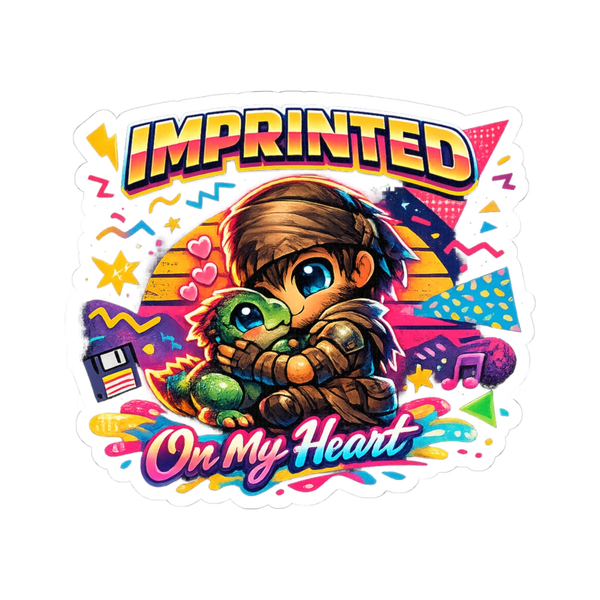 Imprinted on My Heart Vinyl Sticker — Quietly Ascended