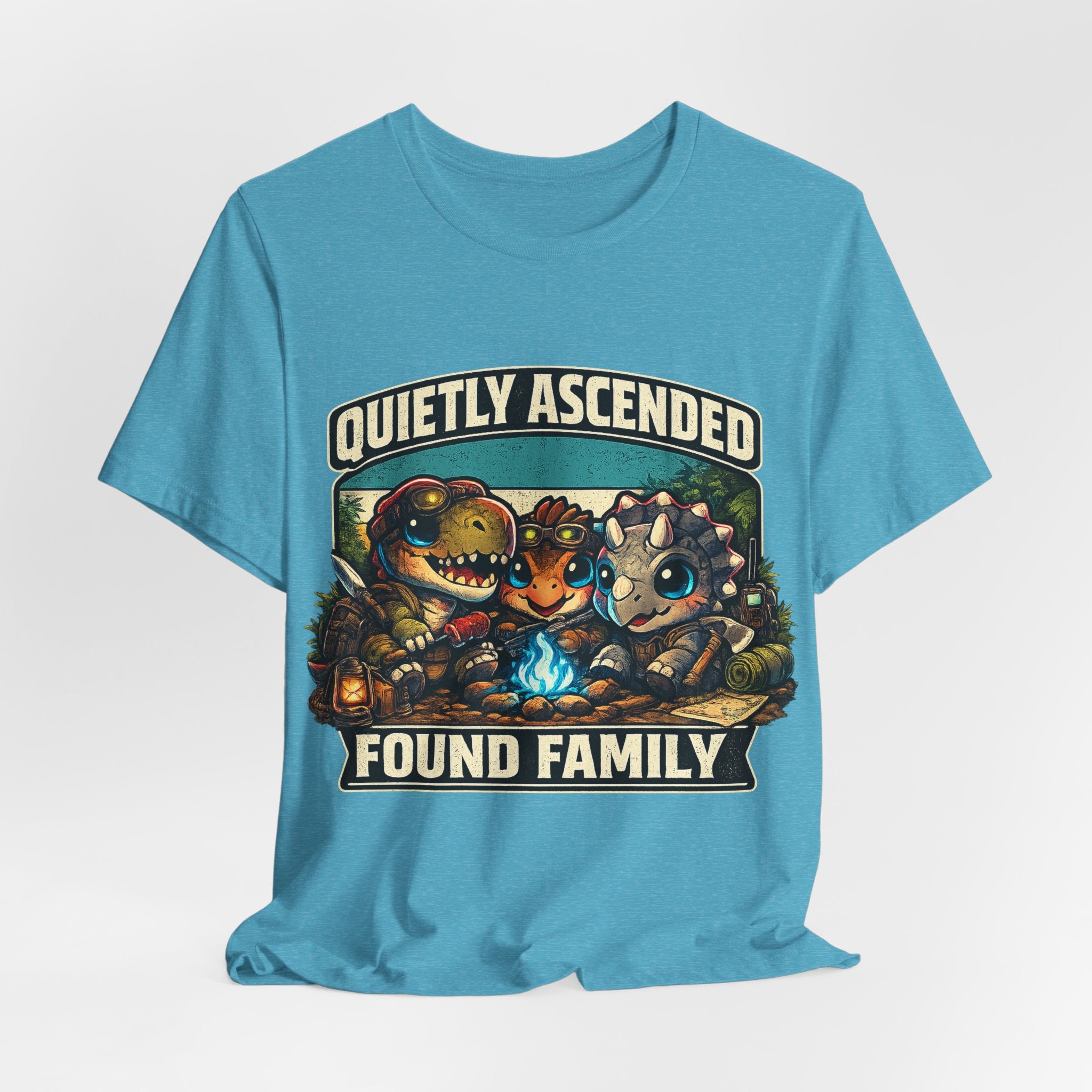 Found Family T-Shirt (Style B) — Quietly Ascended