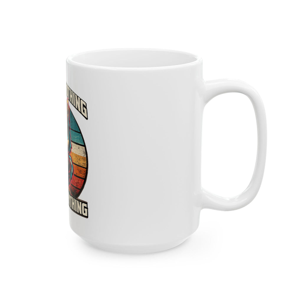Alpha of Nothing, King of Everything Ceramic Mug — Quietly Ascended