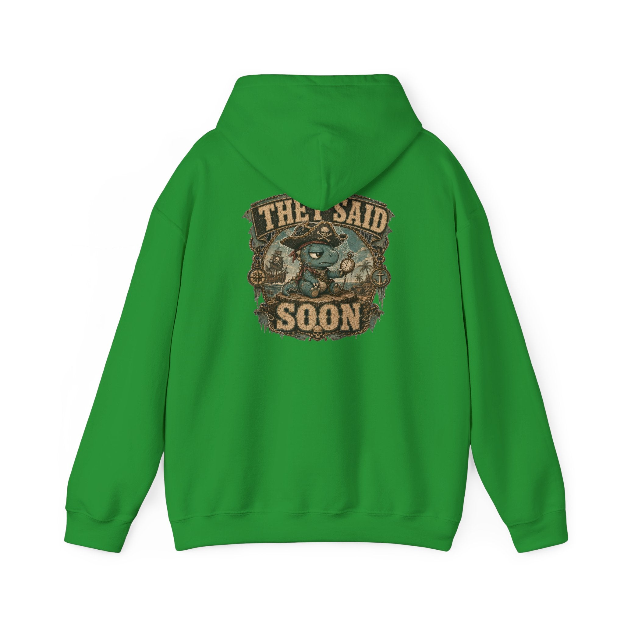 They Said Soon™ — Cobweb Captain Hoodie — Quietly Ascended