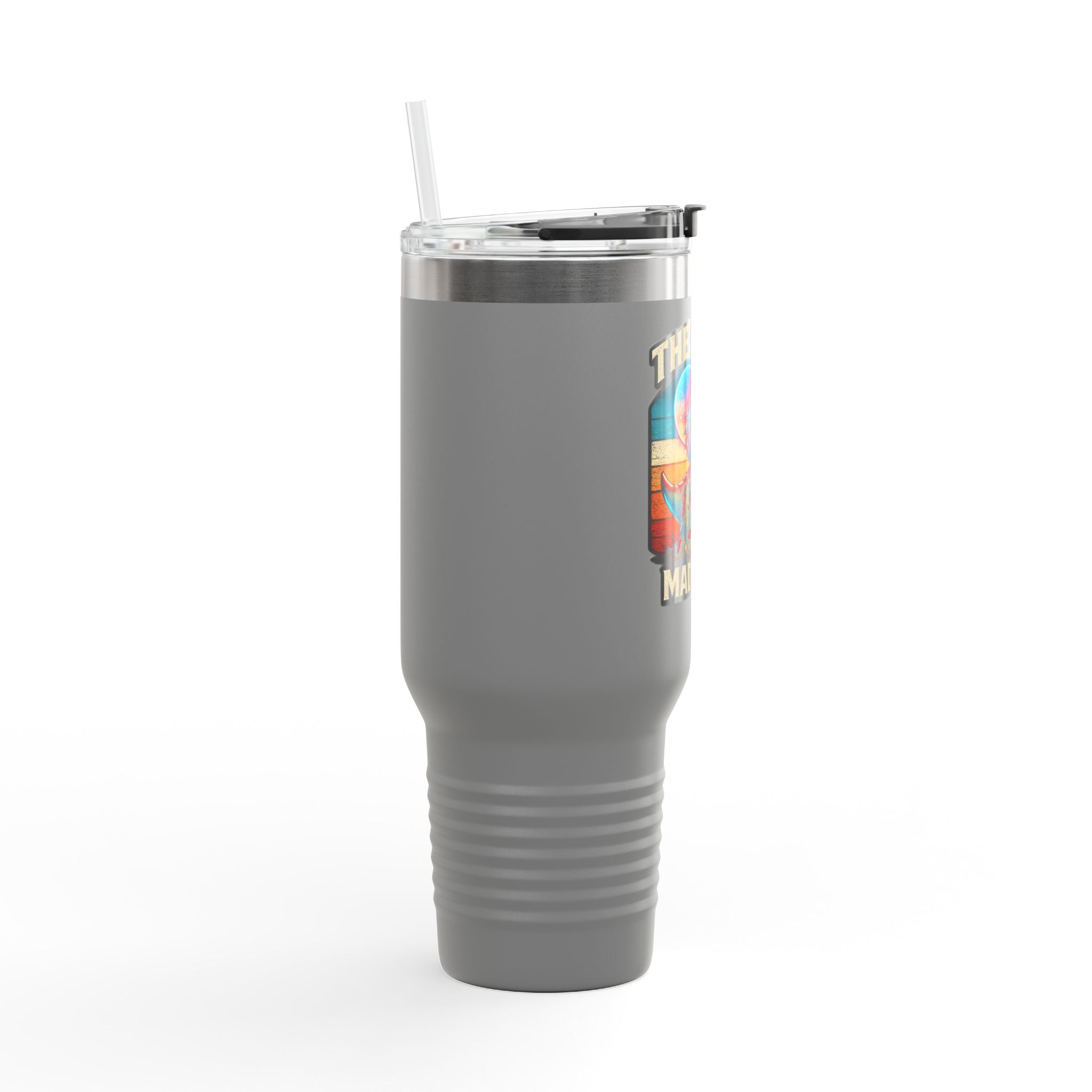 The Grind Made Me 40oz Insulated Tumbler — Quietly Ascended