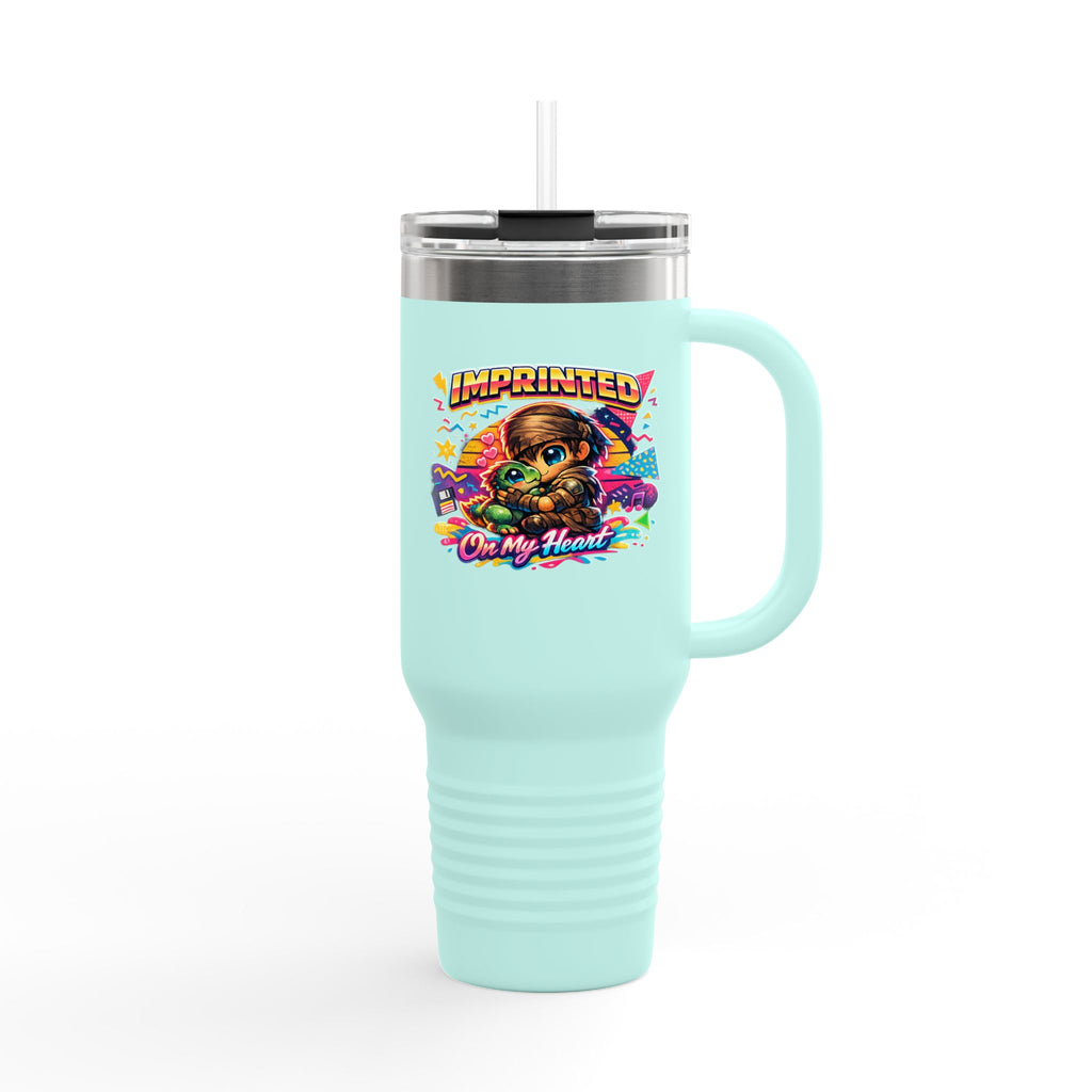 Imprinted on My Heart 40oz Insulated Tumbler — Quietly Ascended