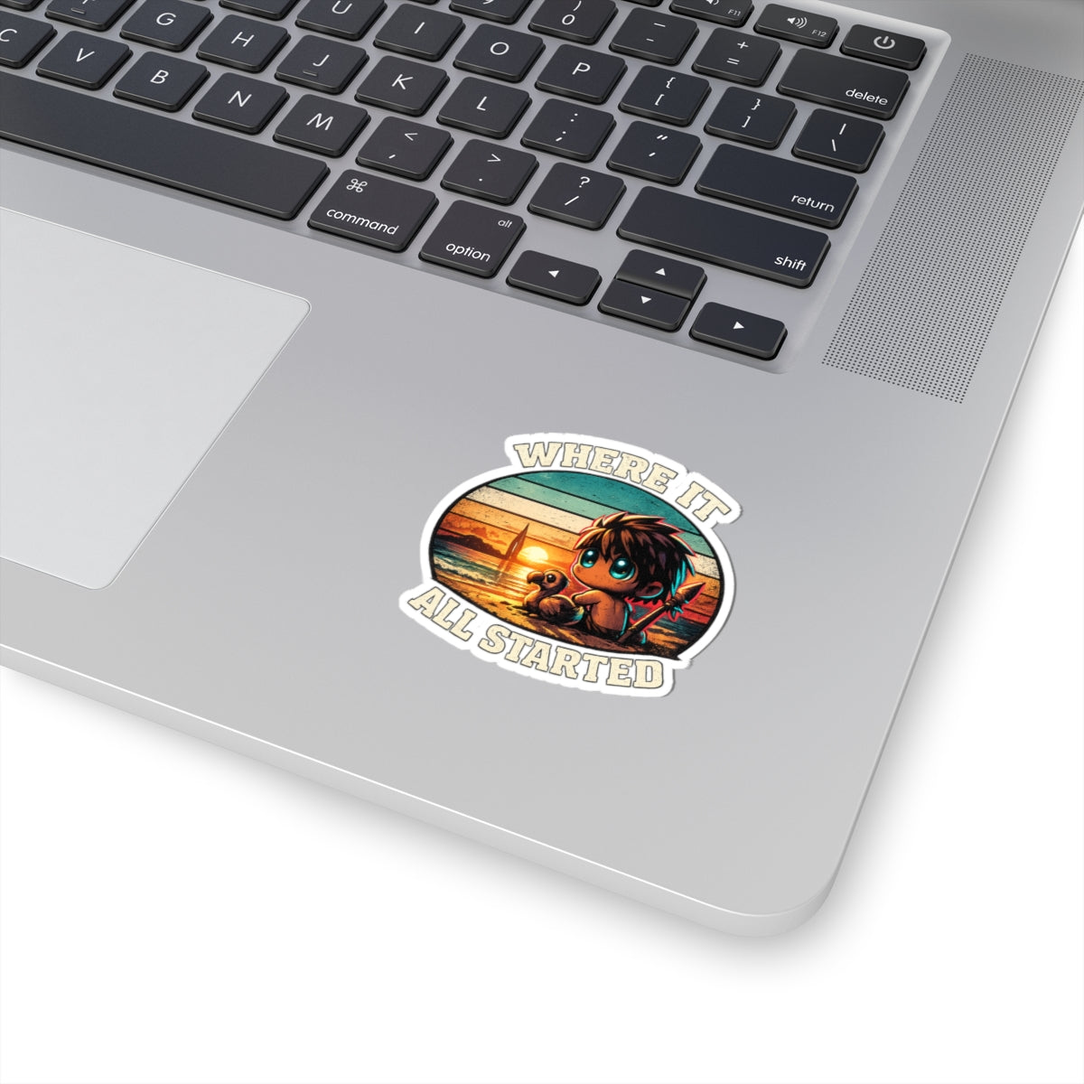 Where It All Started Vinyl Sticker — Quietly Ascended