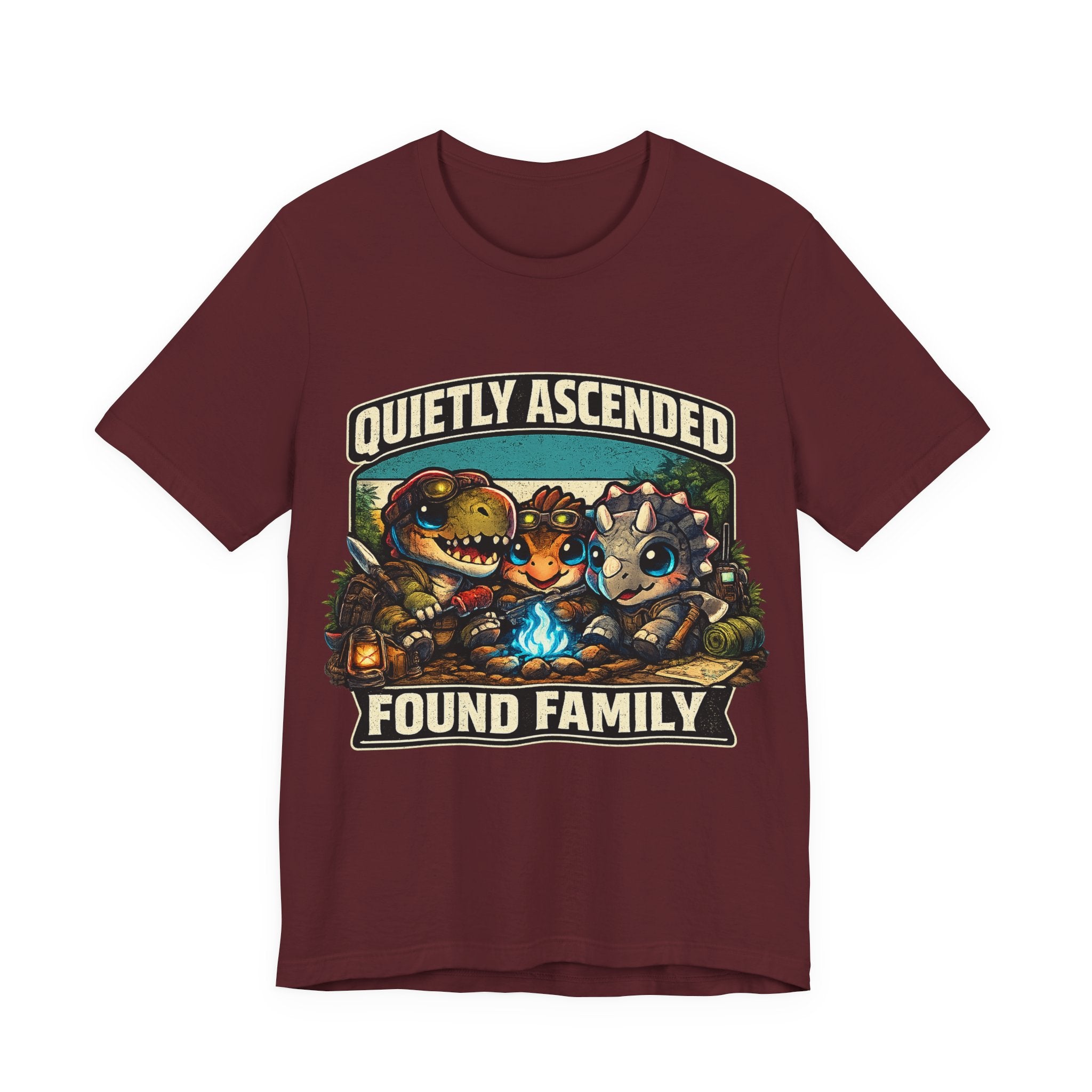 Found Family T-Shirt (Style B) — Quietly Ascended