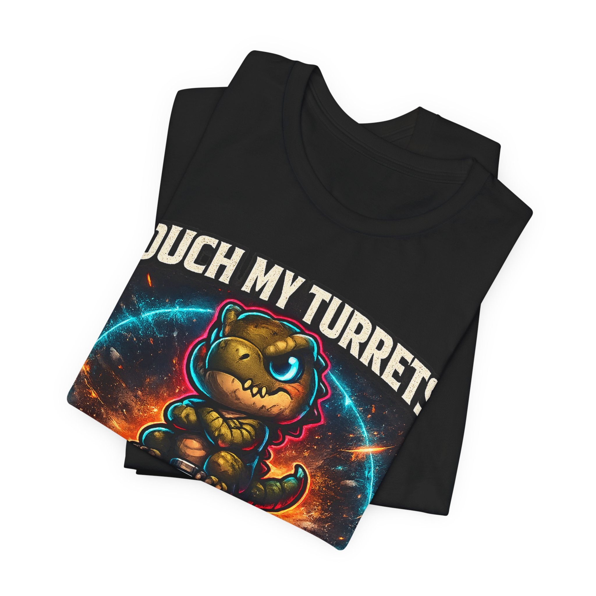 Touch My Turrets, Find Out T-Shirt (Style B) — Quietly Ascended