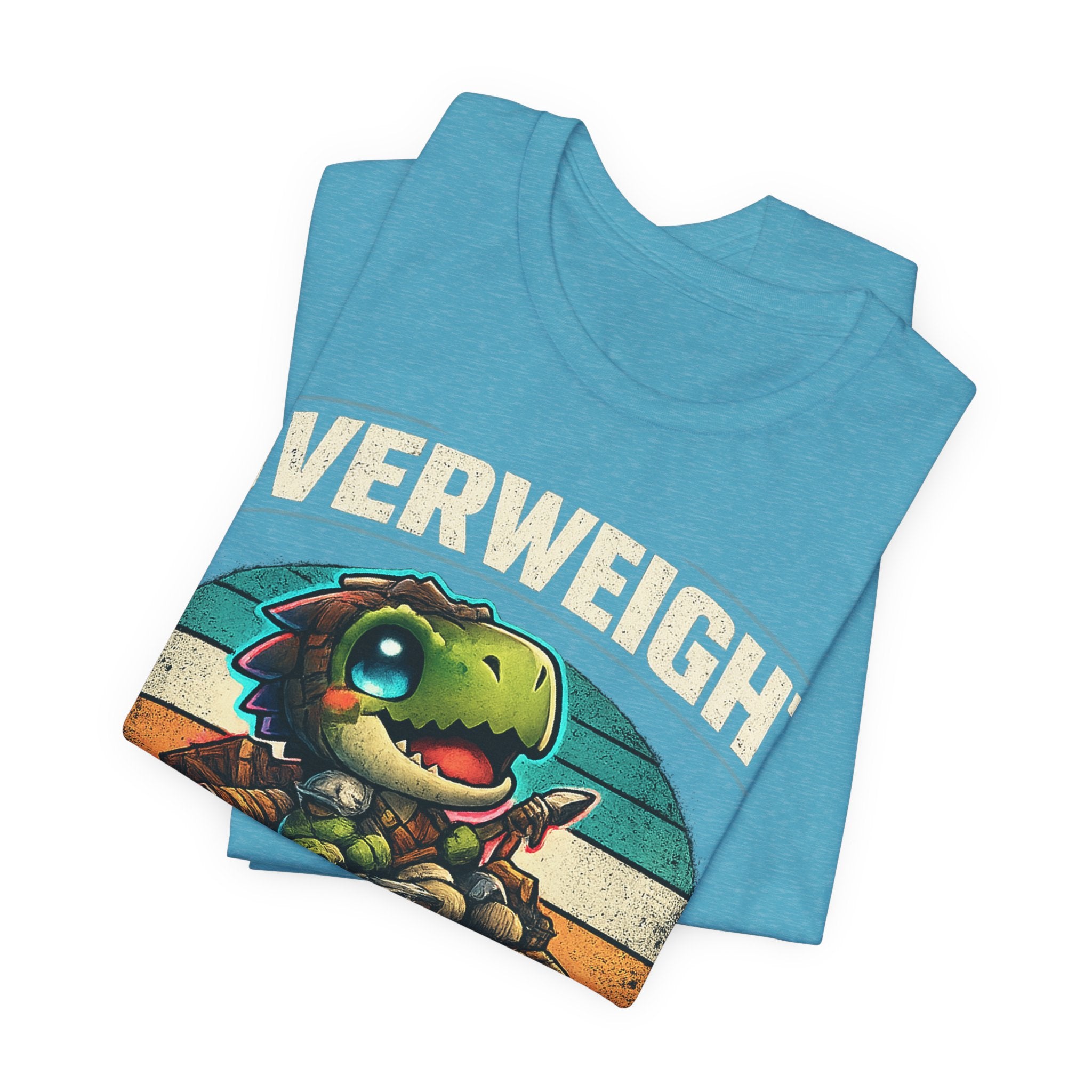 Overweight & Overconfident T-Shirt (Style B) — Quietly Ascended