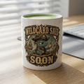 They Said Soon™ — Cobweb Captain Mug — Quietly Ascended