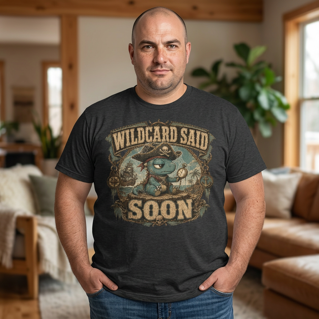 They Said Soon™ — Cobweb Captain Tee — Quietly Ascended