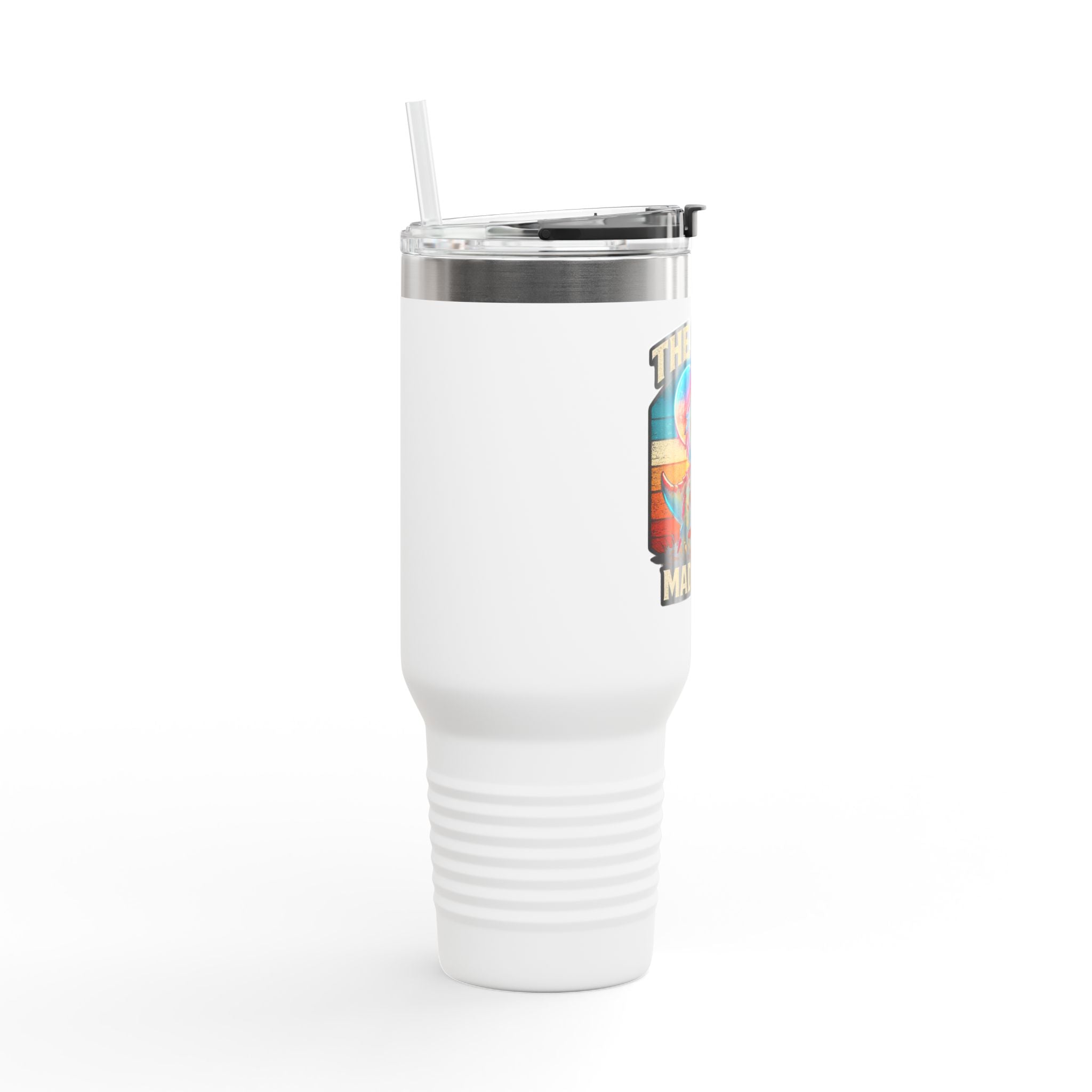 The Grind Made Me 40oz Insulated Tumbler — Quietly Ascended