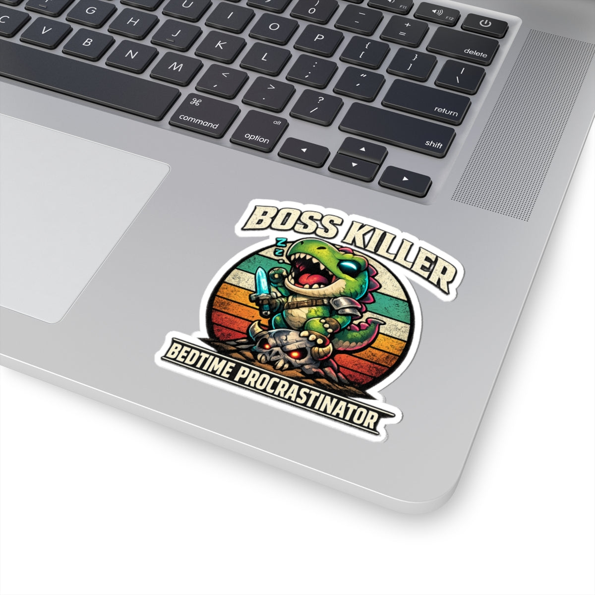Boss Killer, Bedtime Procrastinator Vinyl Sticker — Quietly Ascended