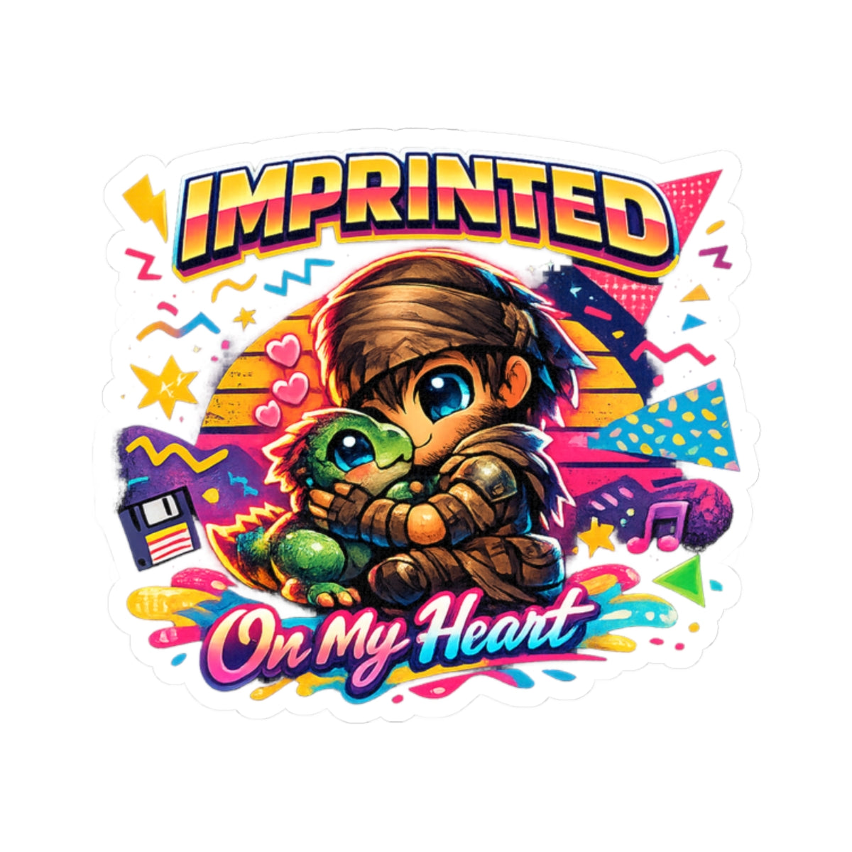 Imprinted on My Heart Vinyl Sticker — Quietly Ascended