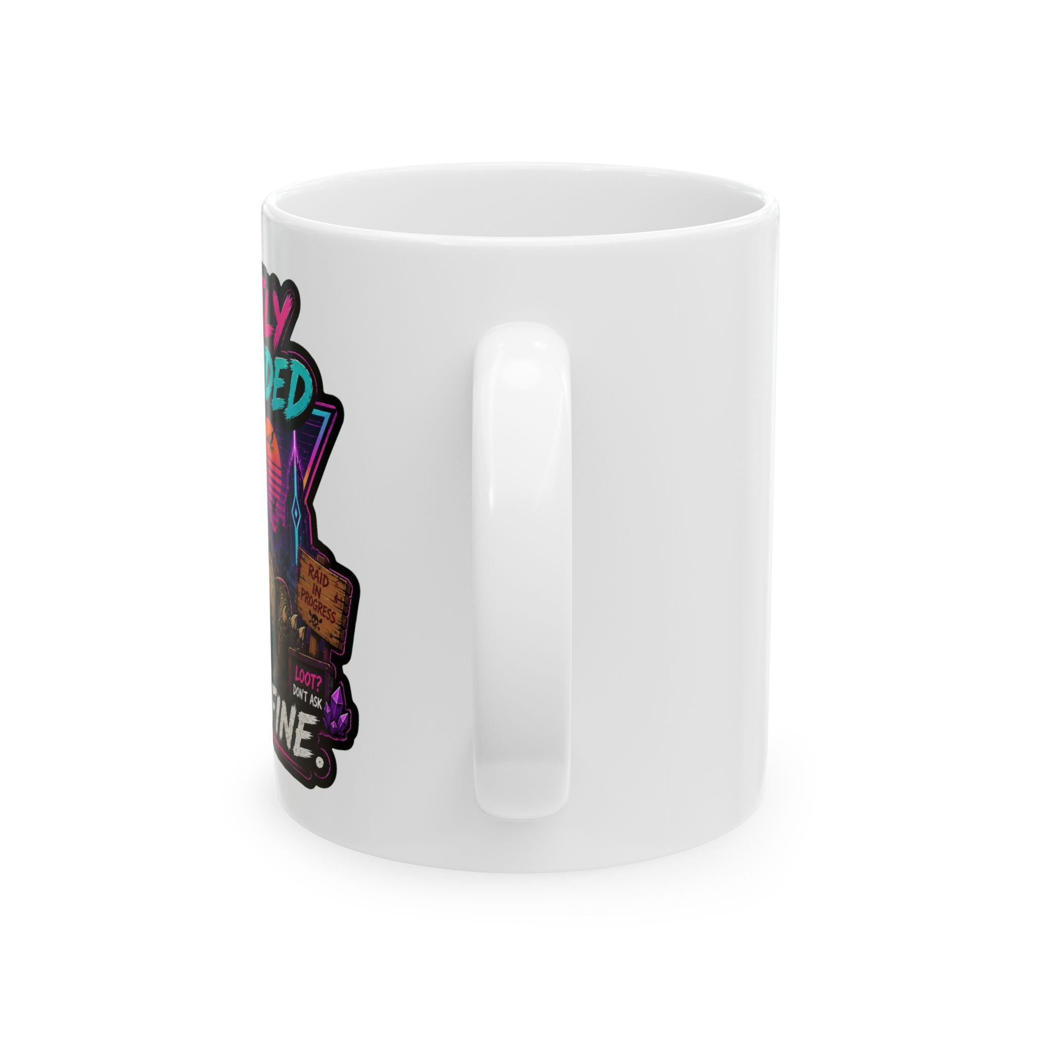 Funny Ceramic Mug (11oz, 15oz) – Humorous Coffee Cup for Home & Office