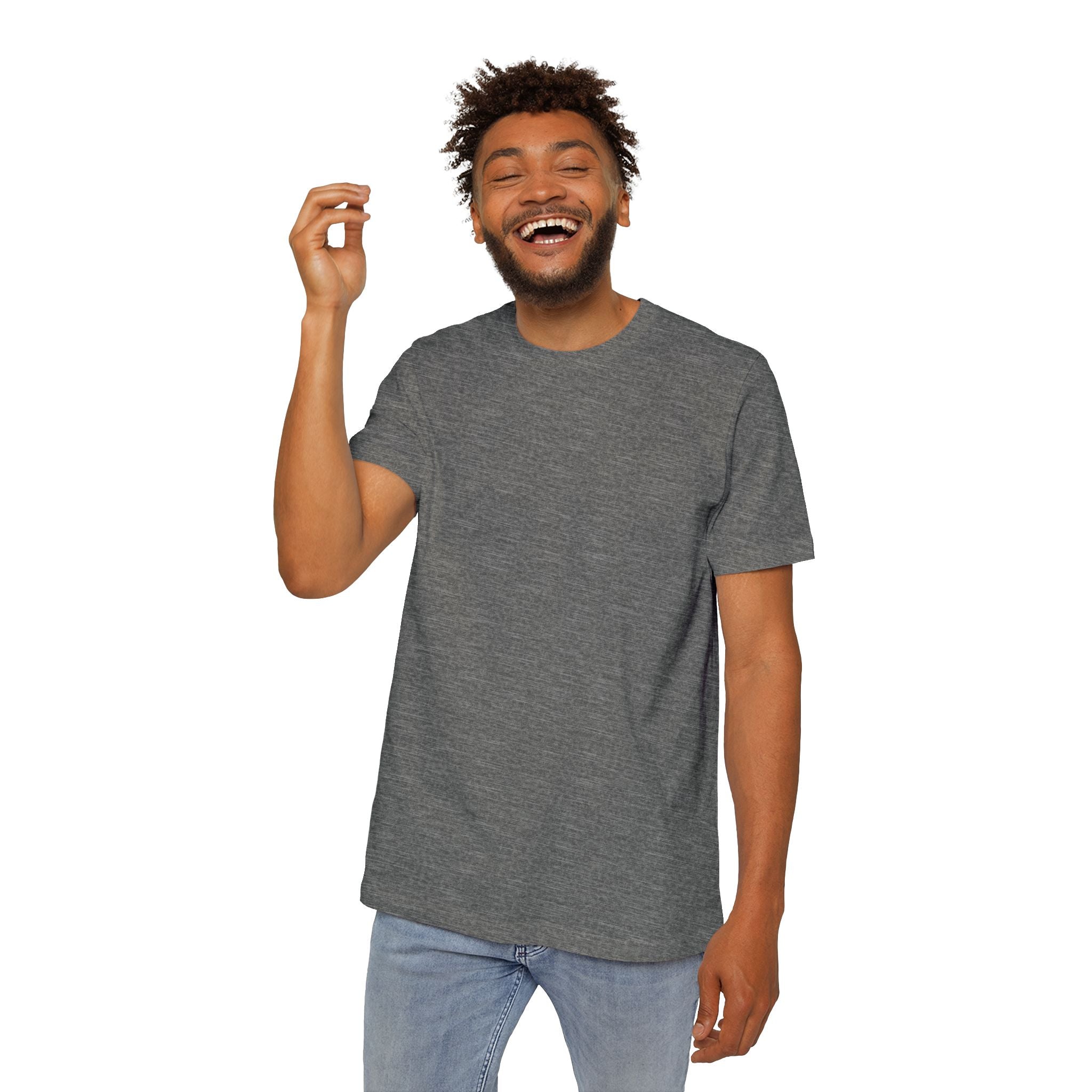 T-Shirt — "Quietly Ascended" Retro Dino Chainsaw Graphic Tee