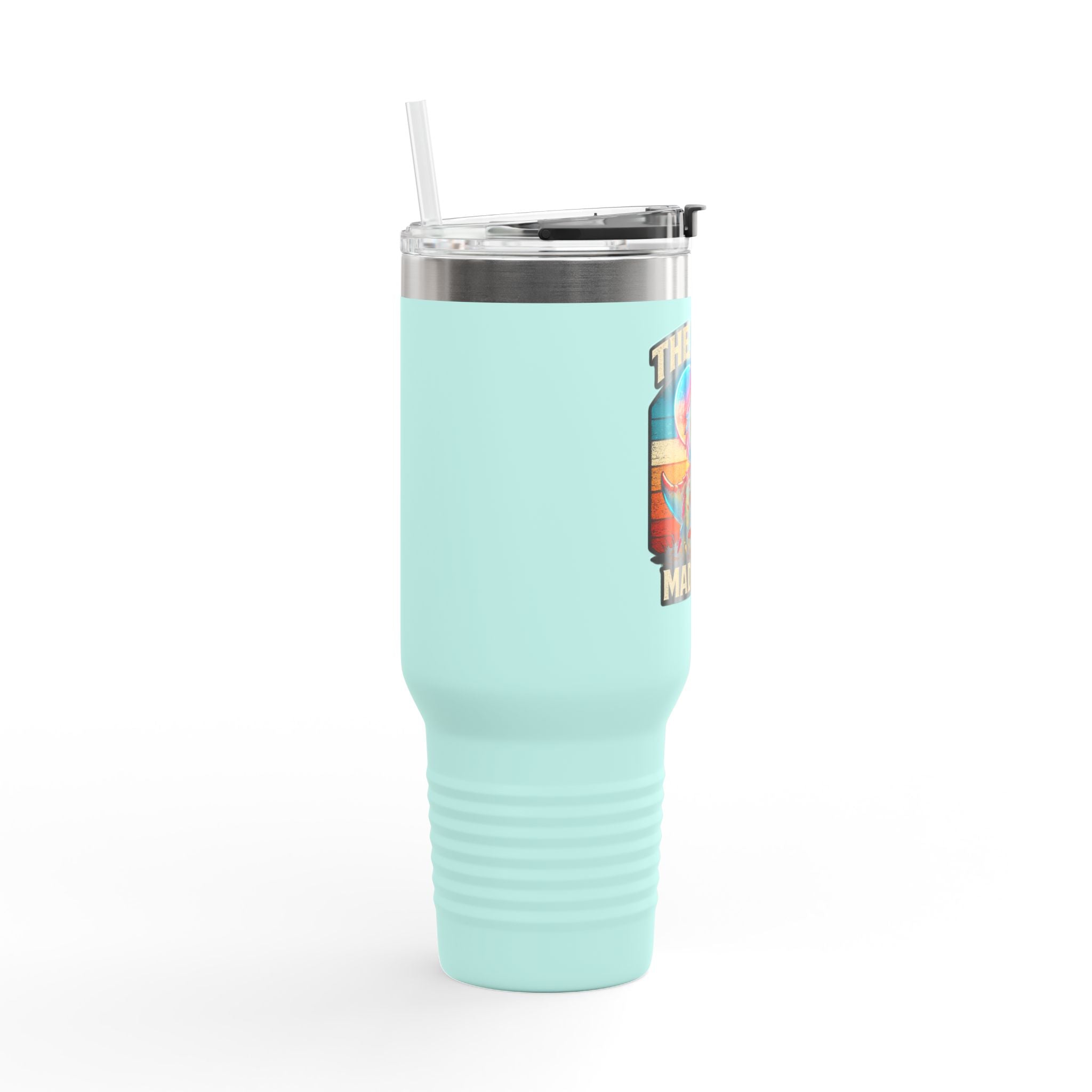 The Grind Made Me 40oz Insulated Tumbler — Quietly Ascended
