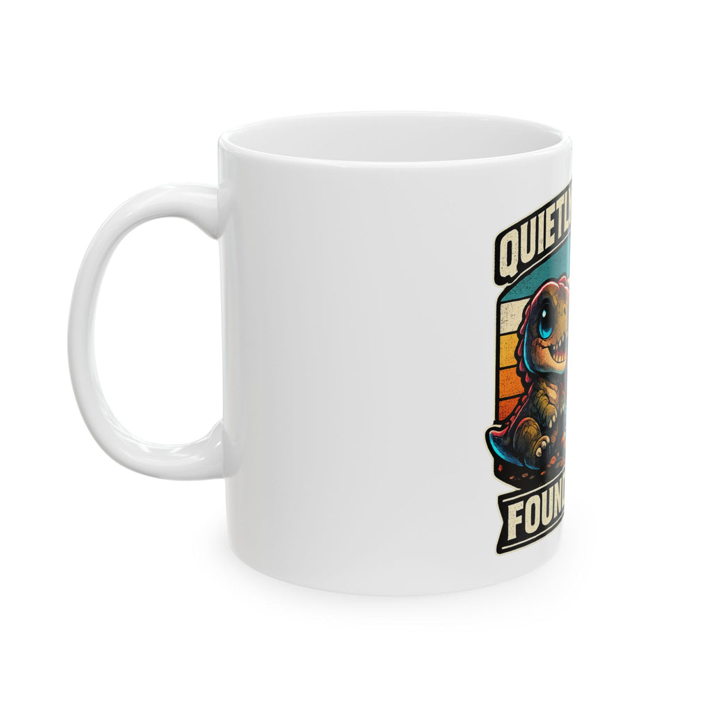 Found Family Ceramic Mug — Quietly Ascended