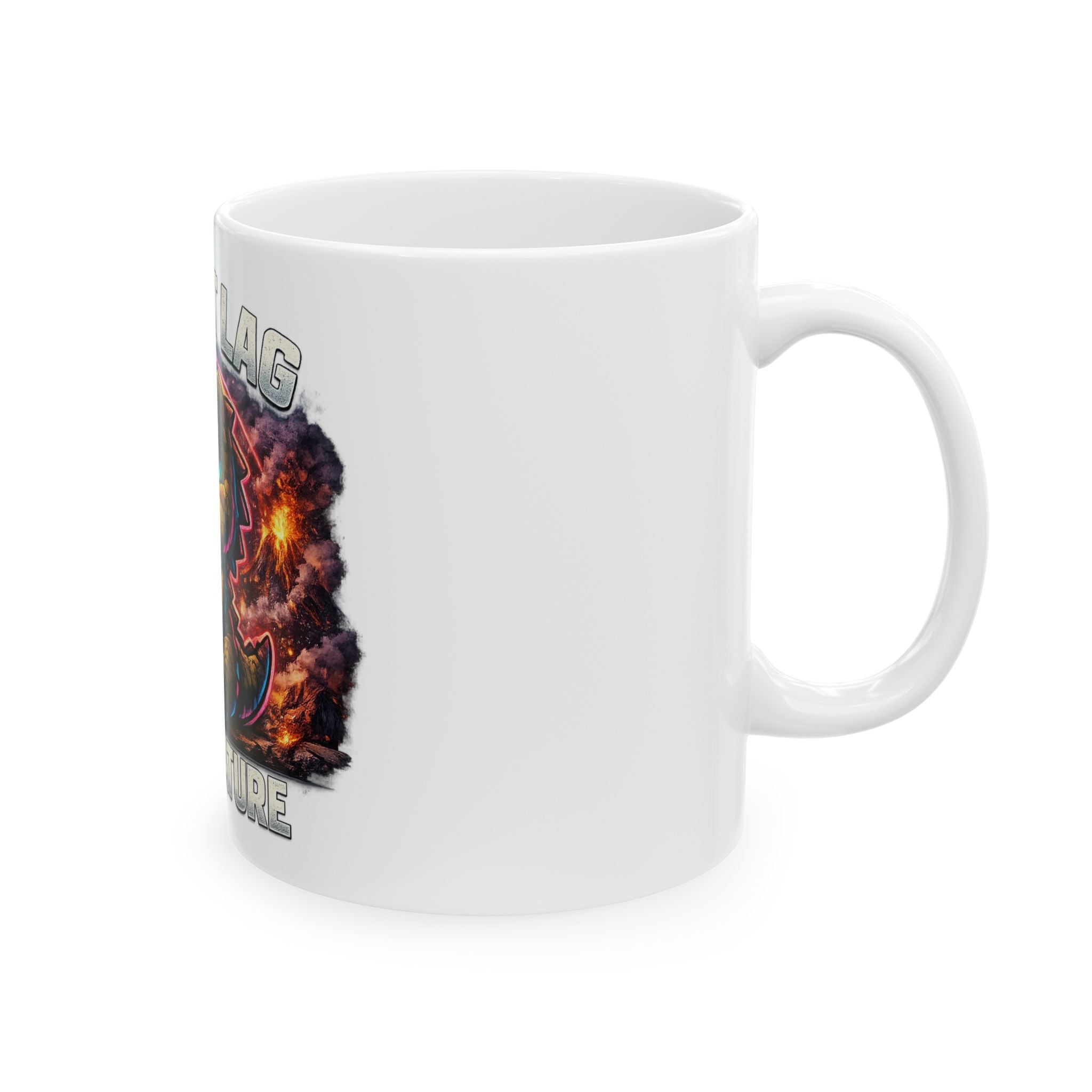 It's Not Lag, It's a Feature Ceramic Mug — Quietly Ascended