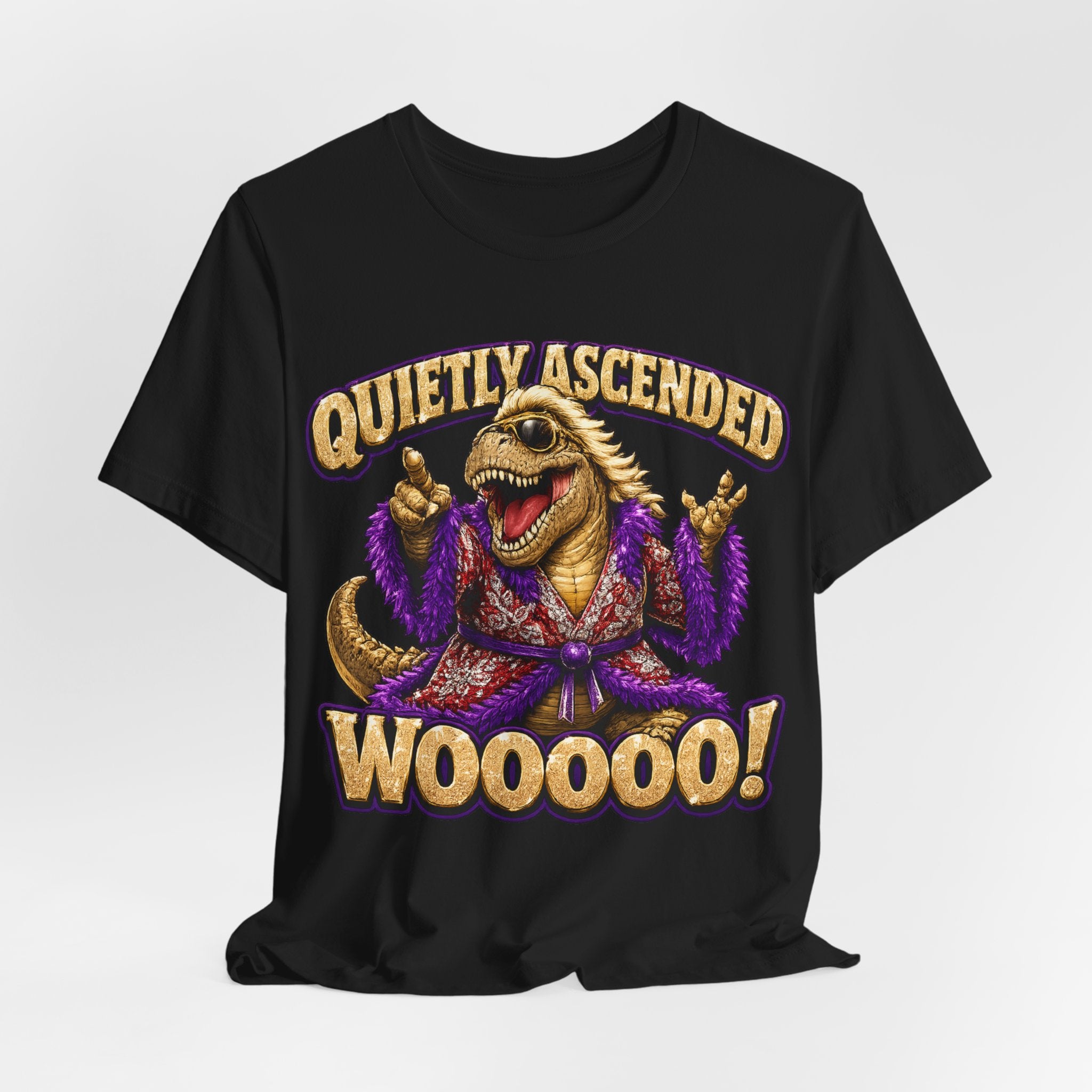 Woooo! T-Shirt — Quietly Ascended Flair Dino Tee