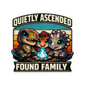 Found Family Vinyl Sticker — Quietly Ascended