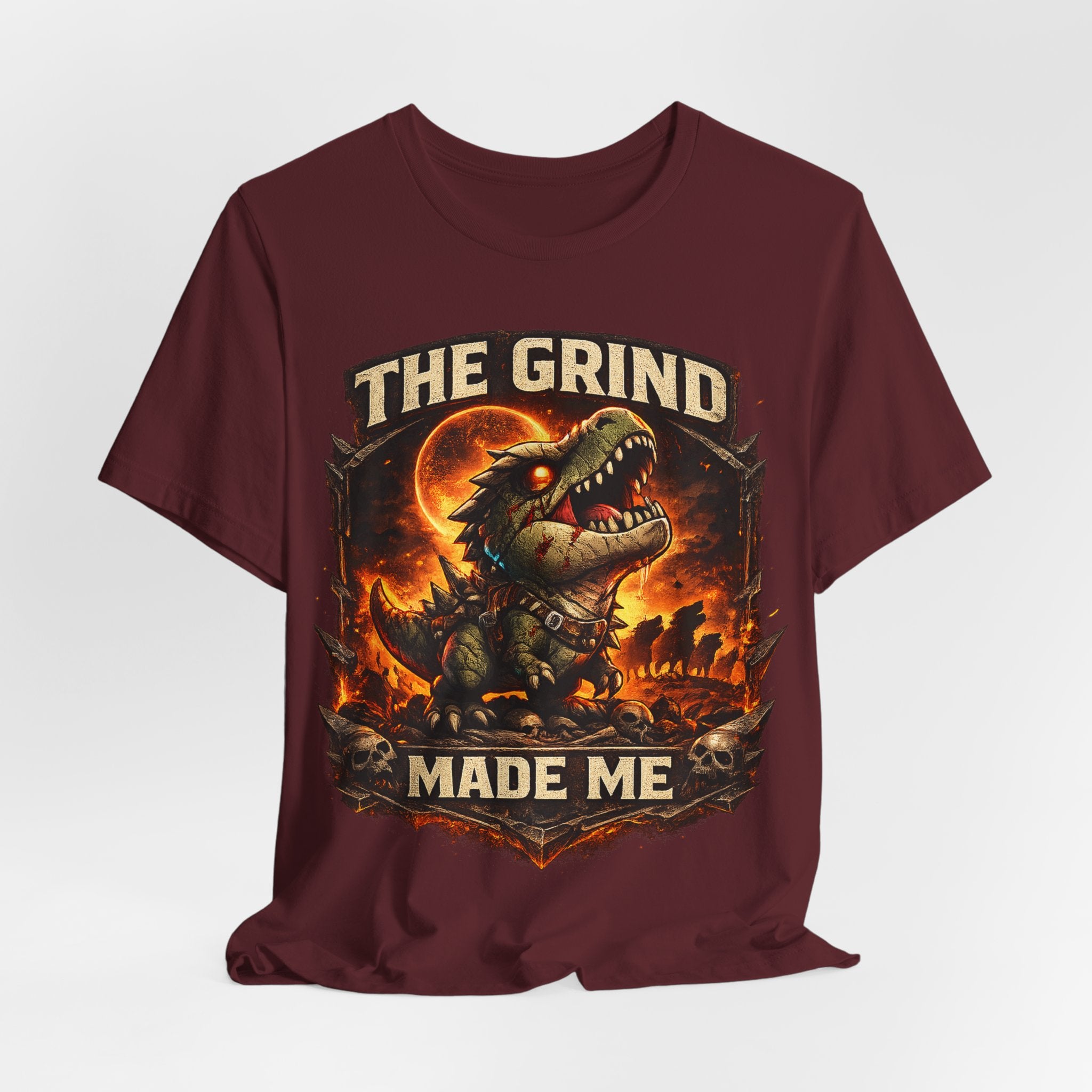 The Grind Made Me T-Shirt — Alt Print — Quietly Ascended