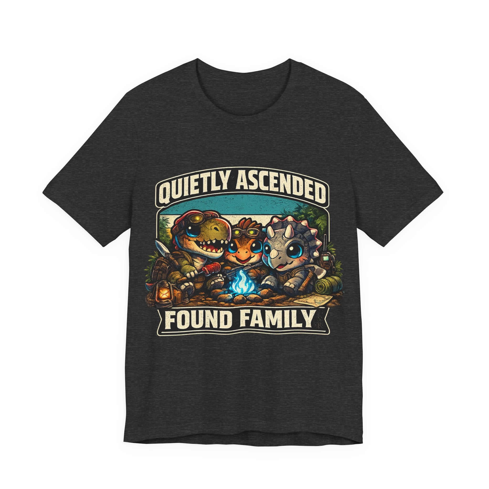 Found Family T-Shirt (Style B) — Quietly Ascended
