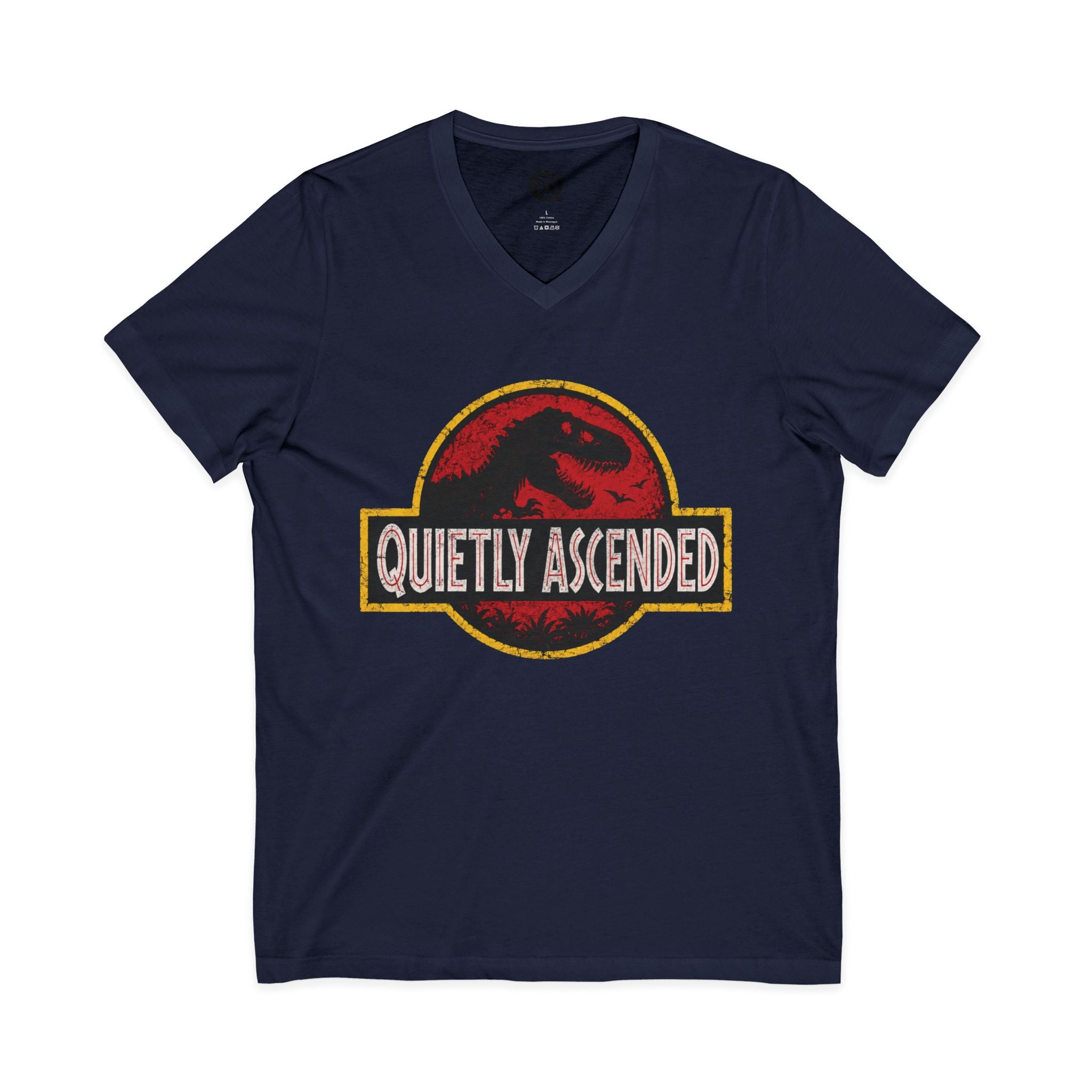 Unisex Jersey Short Sleeve V-Neck Tee