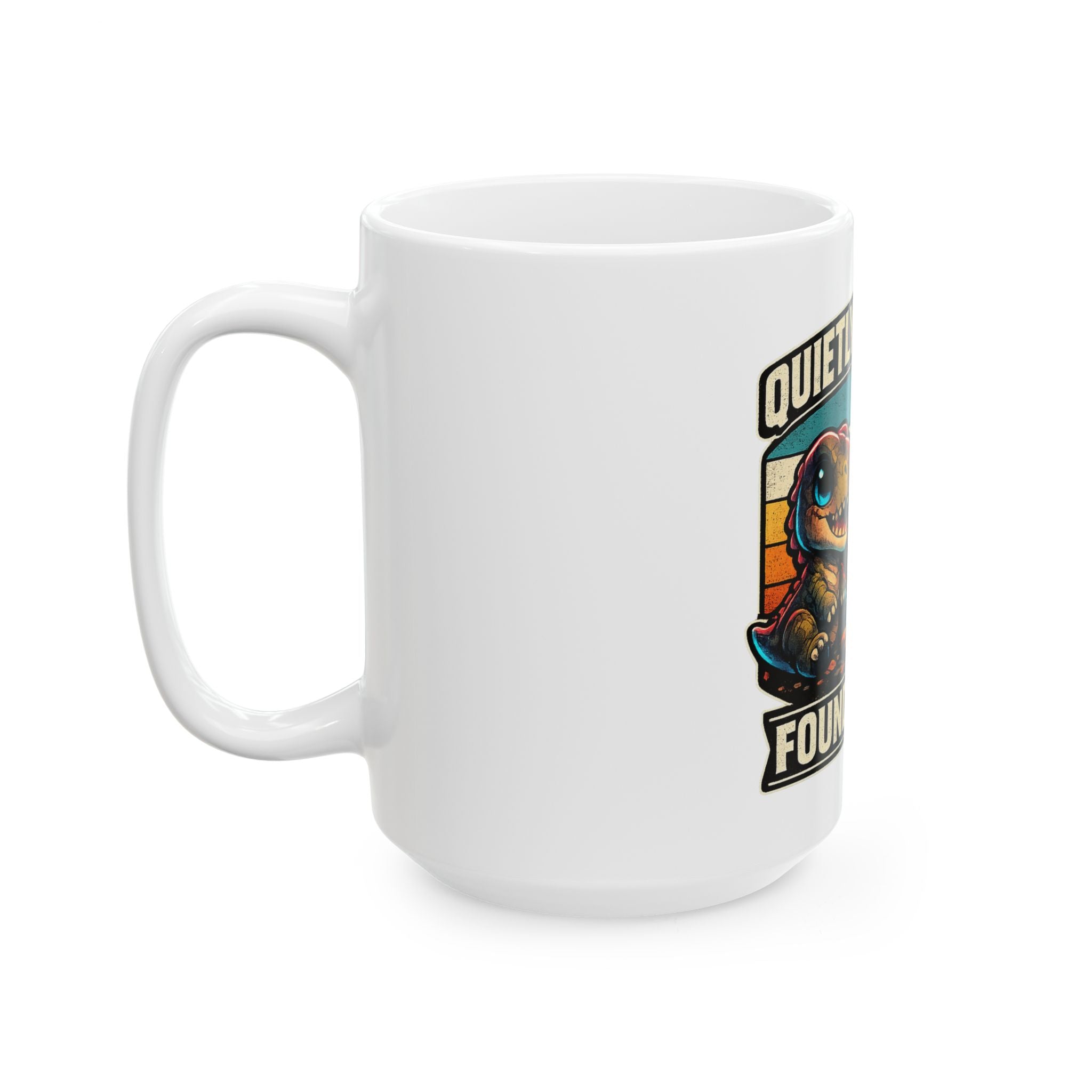 Found Family Ceramic Mug — Quietly Ascended