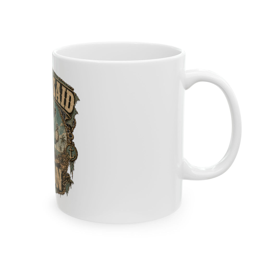 They Said Soon™ — Cobweb Captain Mug — Quietly Ascended