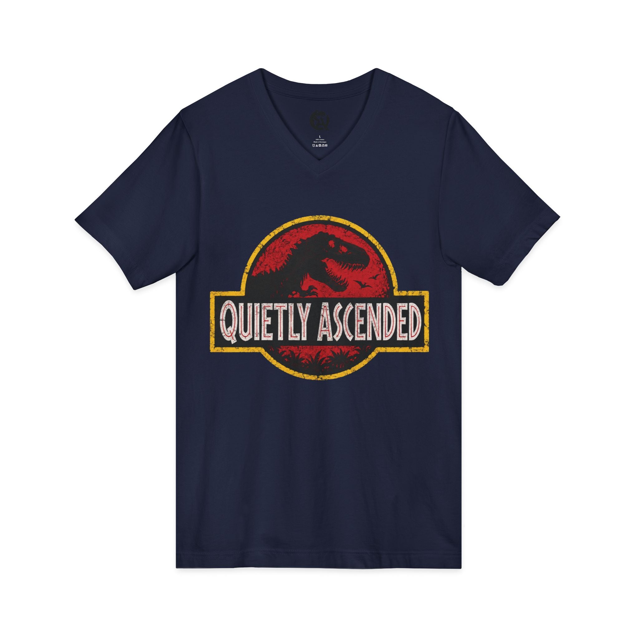 Unisex Jersey Short Sleeve V-Neck Tee
