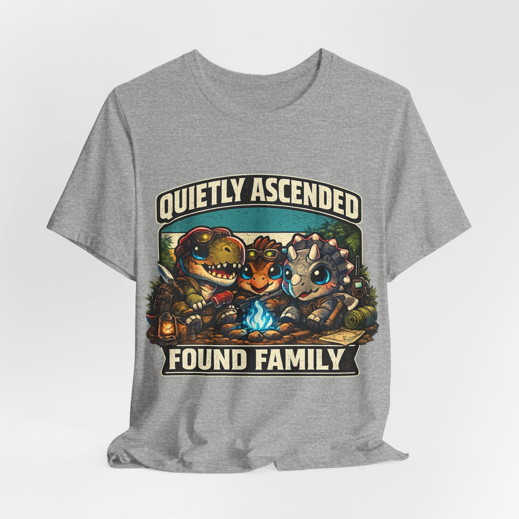 Found Family T-Shirt (Style B) — Quietly Ascended