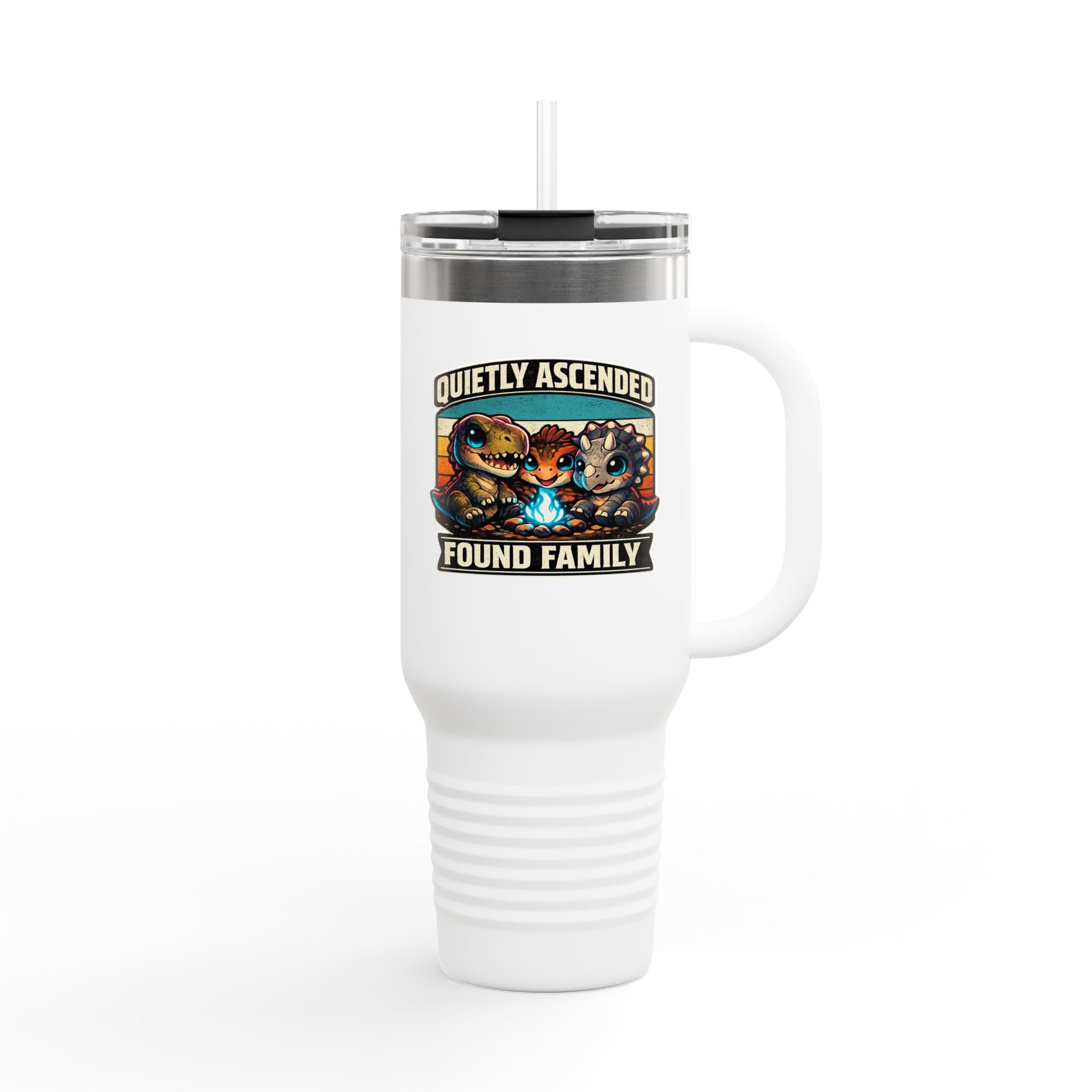 Found Family 40oz Insulated Tumbler — Quietly Ascended