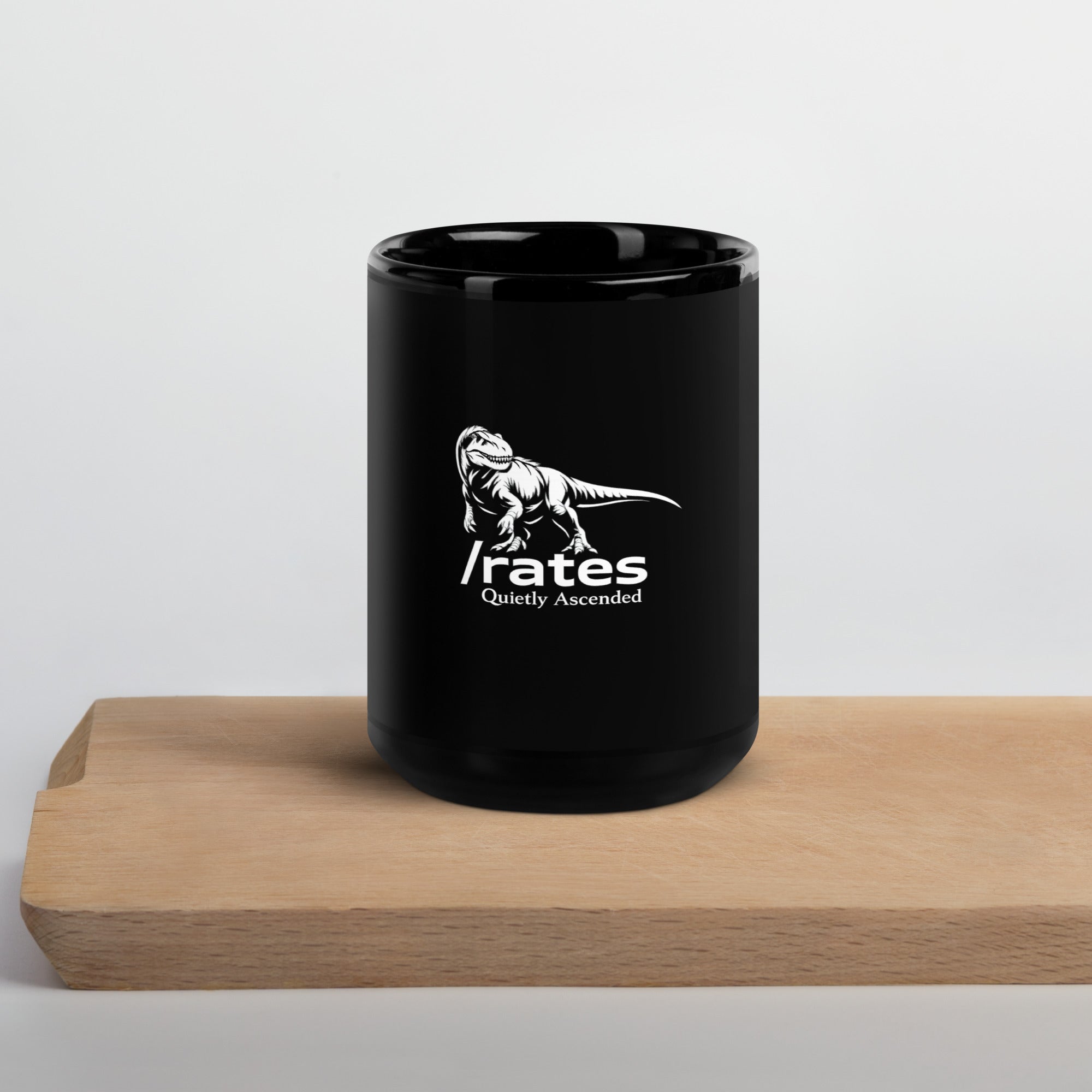 Quietly Ascended “/rates” Mug