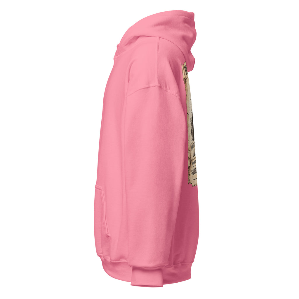 Quietly Ascended Ashmin Wanted Hoodie – Dadmin Approved