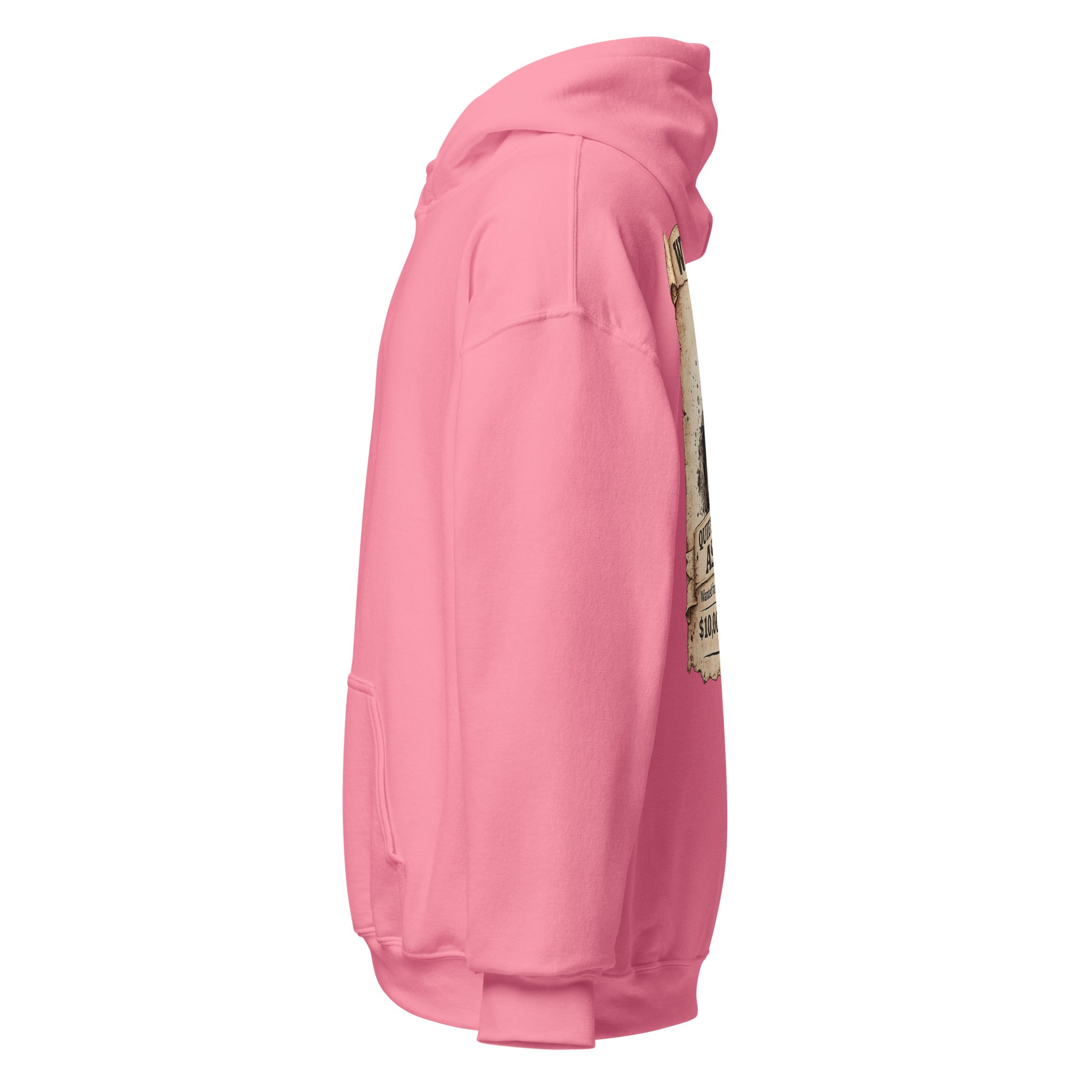 Quietly Ascended Ashmin Wanted Hoodie – Dadmin Approved